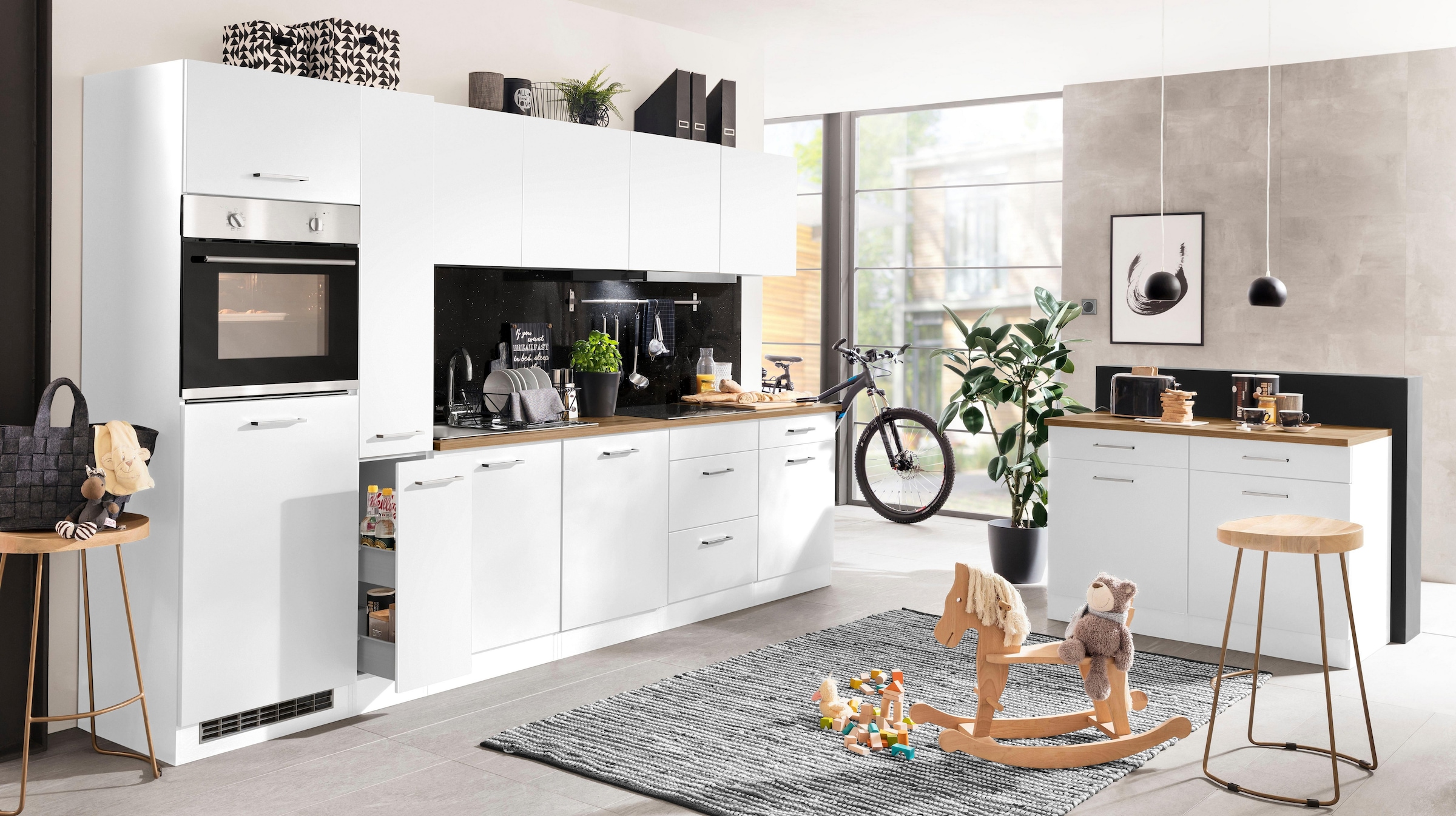 KOCHSTATION Unterschrank »KS-Kehl«, Breite 120 cm