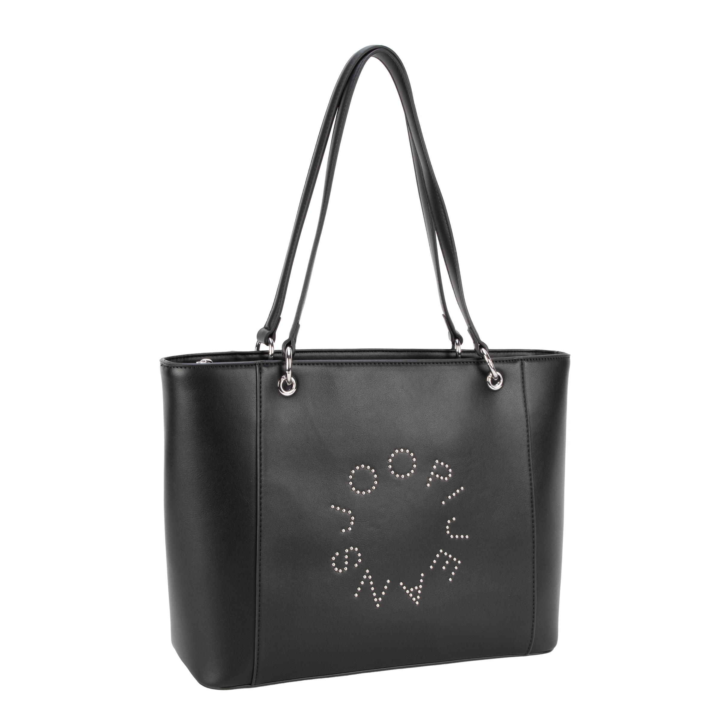Joop Jeans Shopper »giro borchia imani shopper lhz« Damen Umhängetasche, Tragetasche, Handtasche mit nietenbesetzem Logo