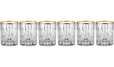 Nachtmann Whiskyglas »Noblesse Gold edition«, (Set, 6 tlg.), mit veredeltem Goldrand,... kaufen