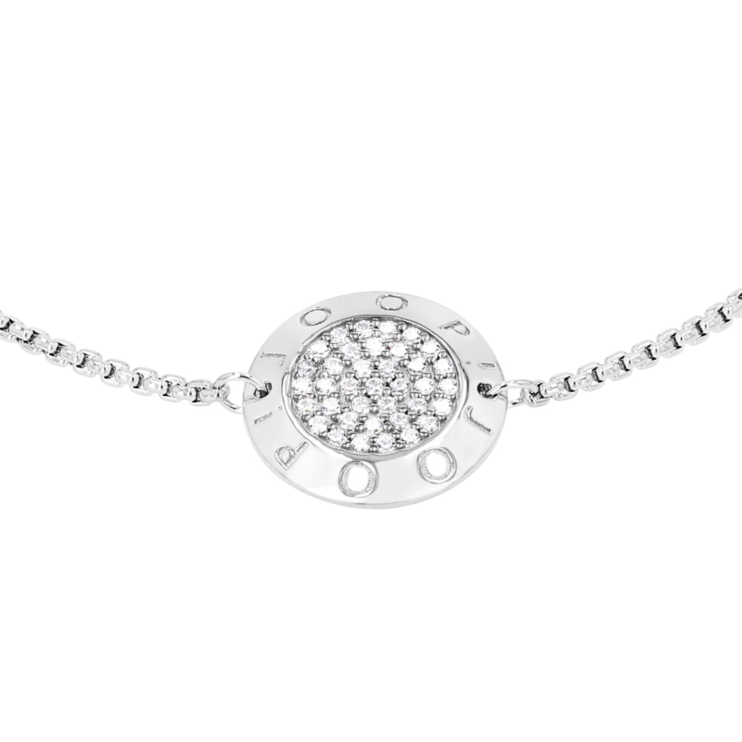 JOOP! Armband »Kreis« mit Zirkonia (synth.)