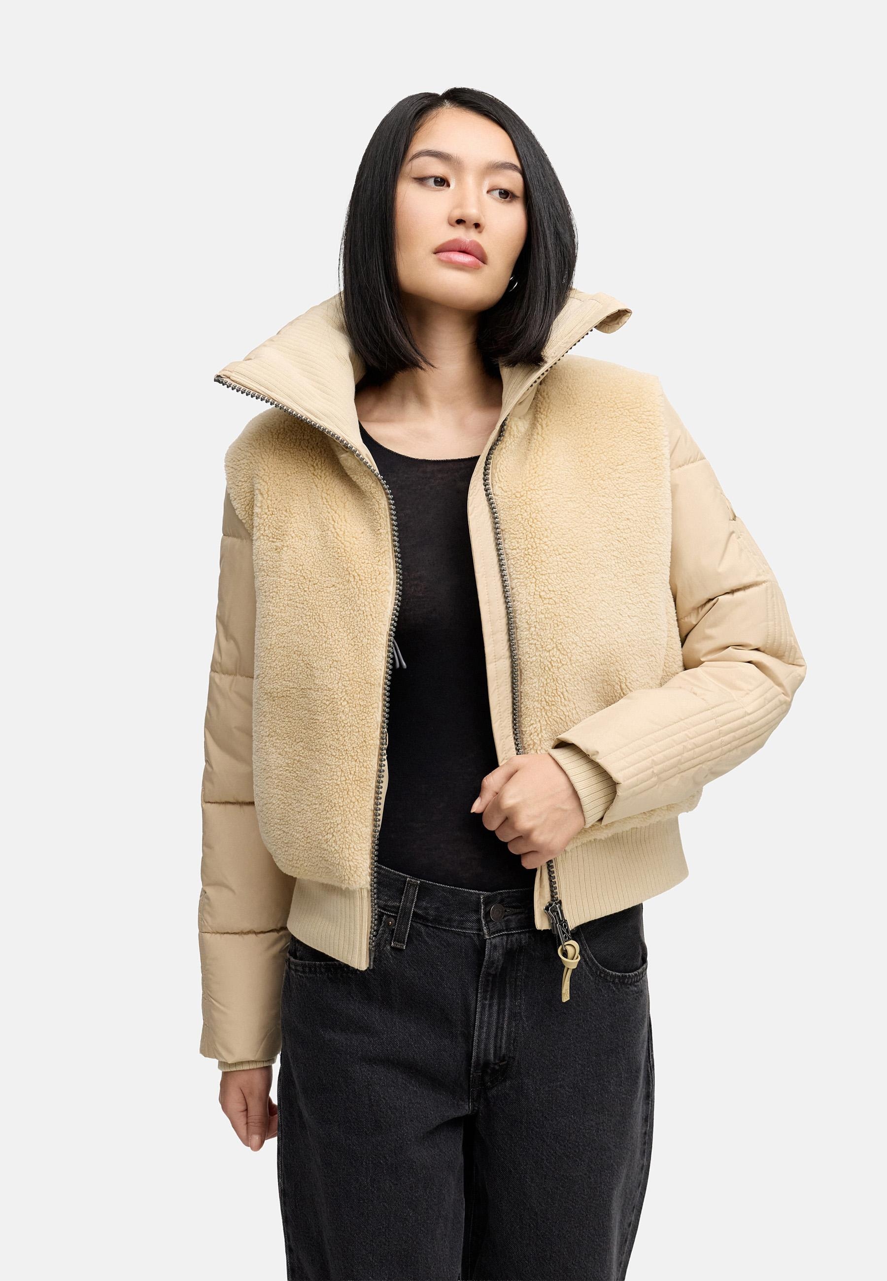 Navahoo Plüschjacke »Fleecejacke Teddyzone 14«