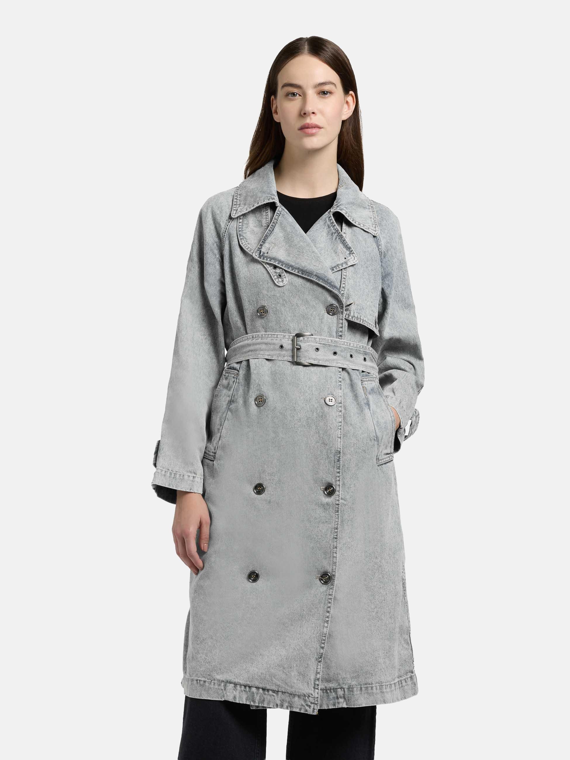 khujo Trenchcoat »Trenchcoat Enza«