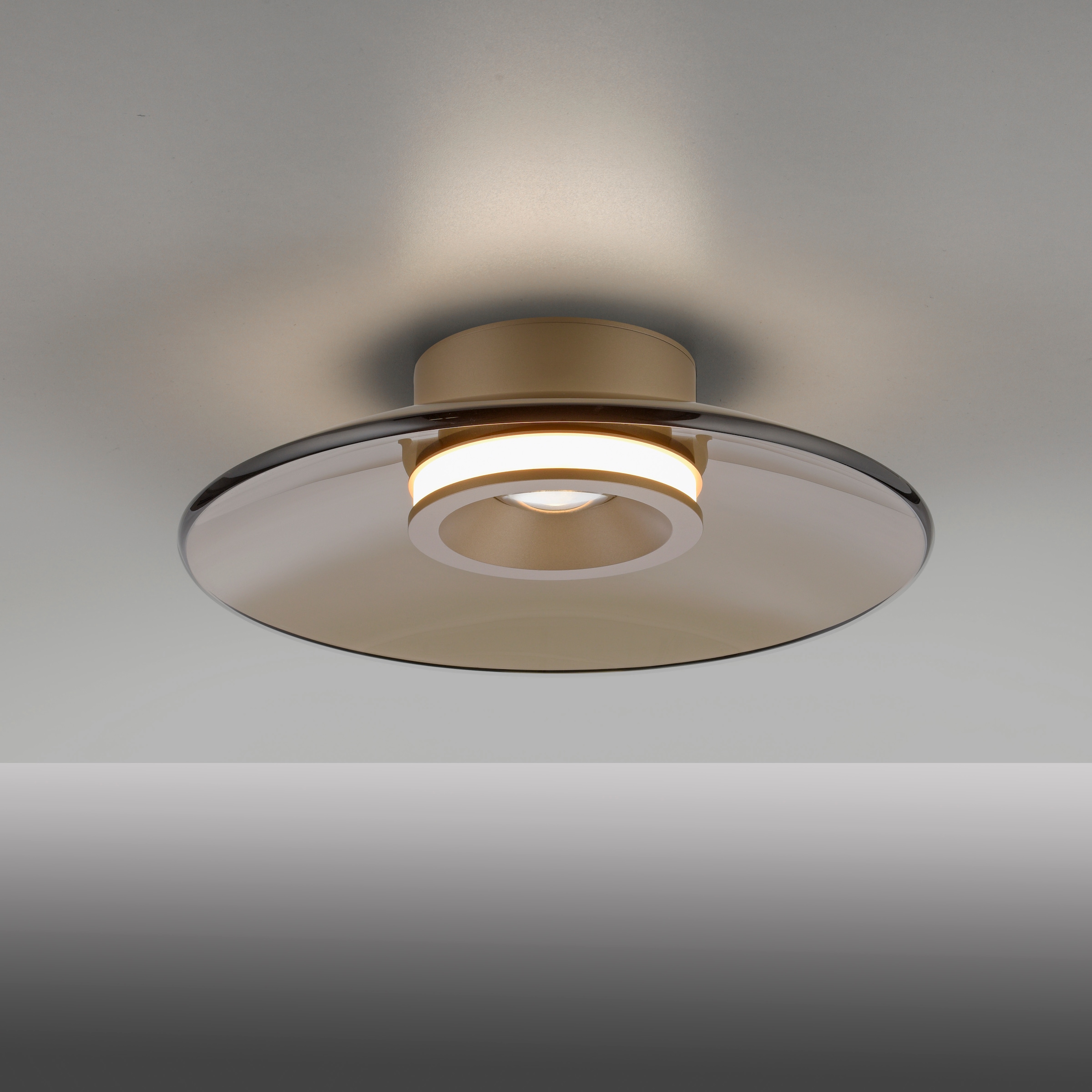Neuhaus PURE LED Deckenleuchte »PURE Moon« LED-Board 1 Stk. Warmweiß Dimmfähig über separaten Dimmer