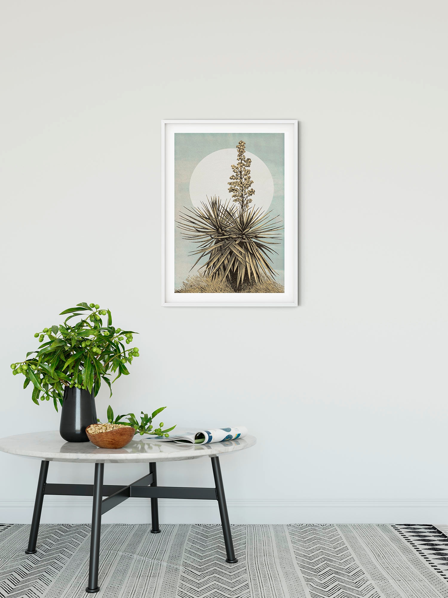 Komar Bild »Plans de Lagon« Natur 1 Stk. tlg. Wandbild zur Dekoration - ohne Rahmen