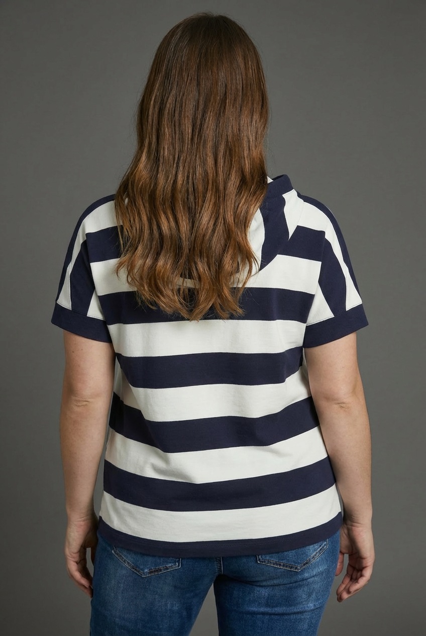 KangaROOS Kapuzenshirt Kurzarmshirt, mit Kapuze, hüftlange Schnittform, große Größen