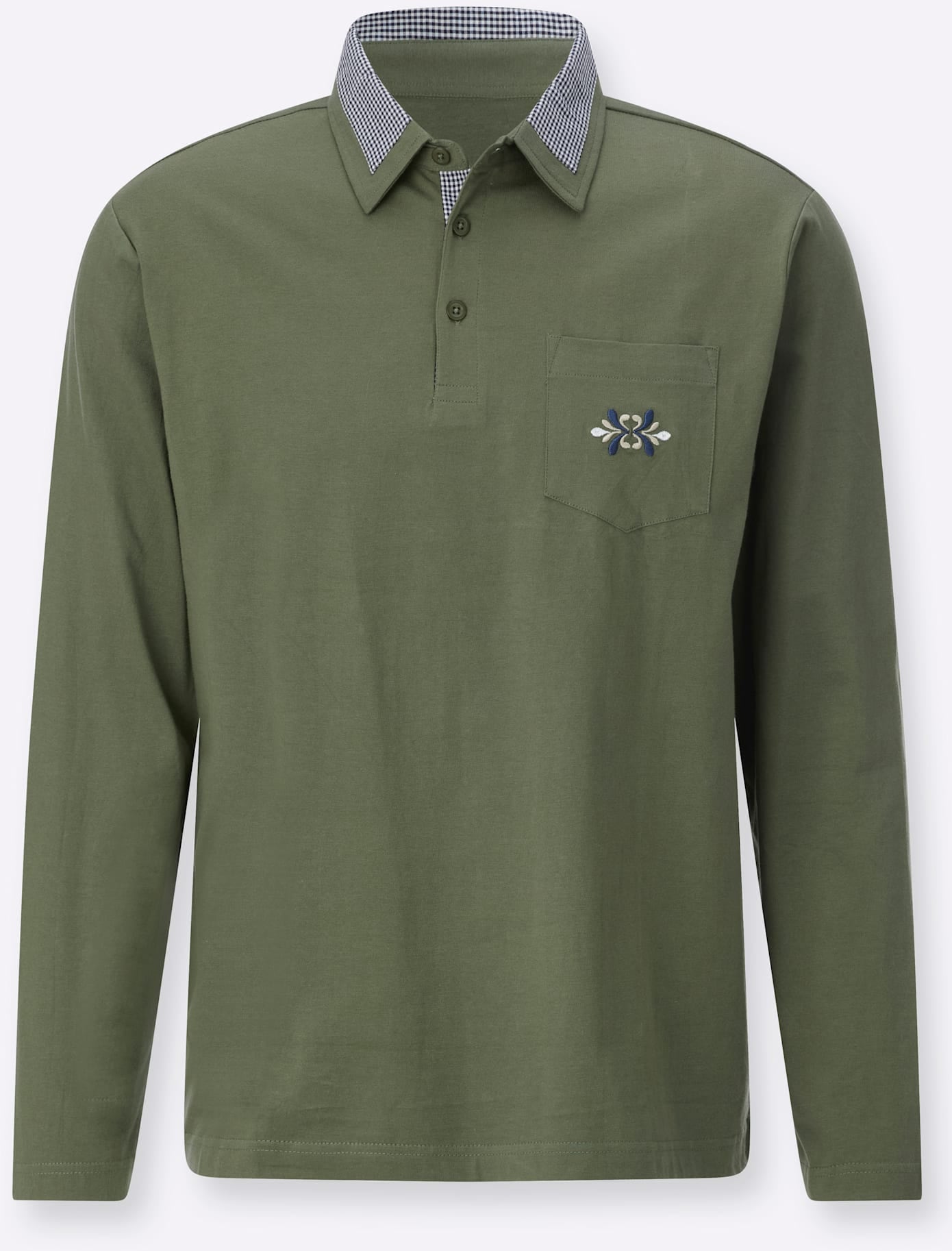 Classic Poloshirt »Langarm-Poloshirt« 1