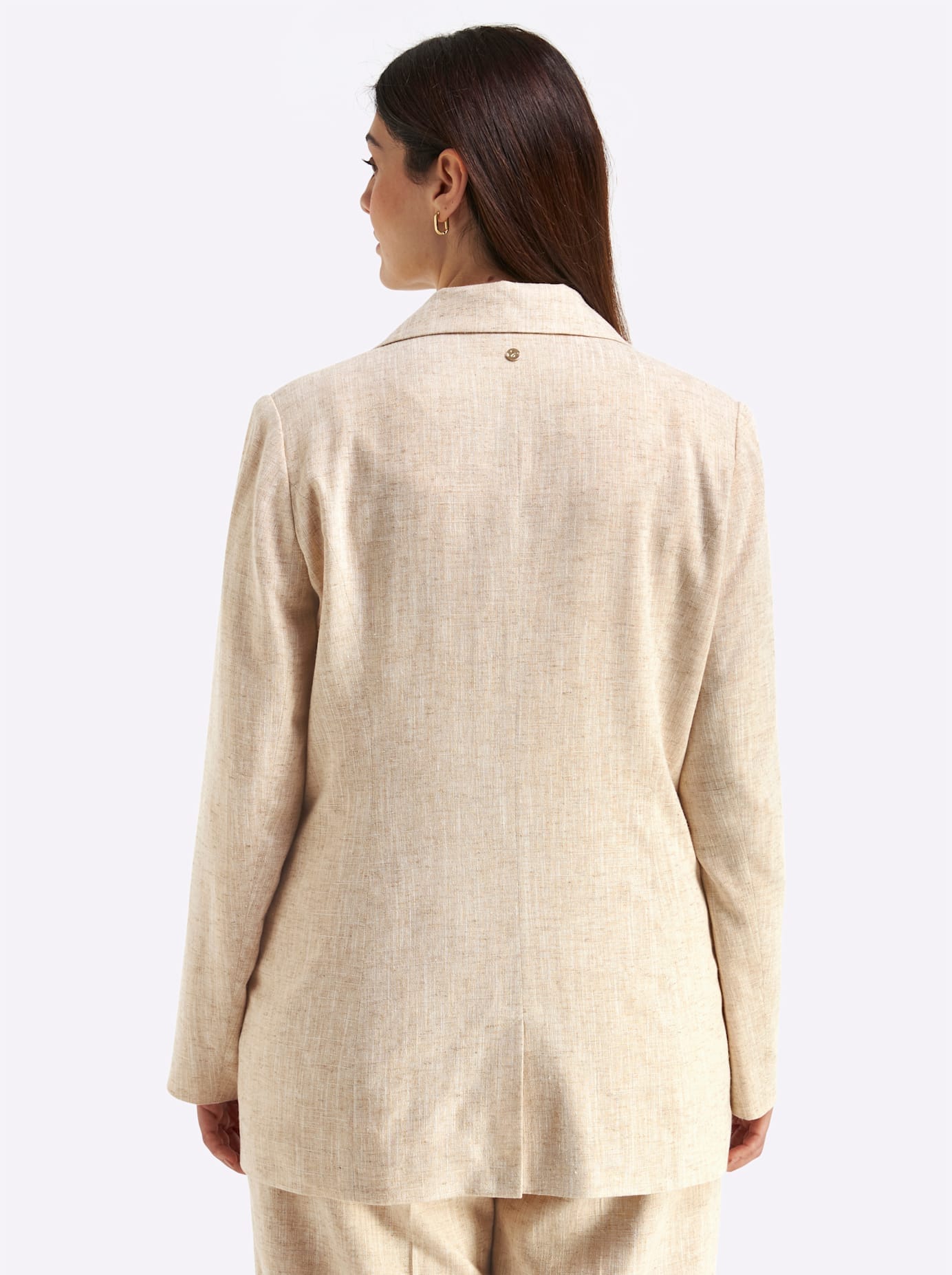 Sheego Jackenblazer »Leinenblazer«