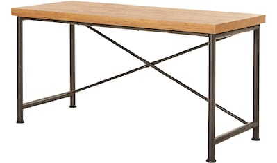 Jahnke Schreibtisch »CRAFT«, Breite 140 cm, Schreibtisch im Industrie-Design kaufen