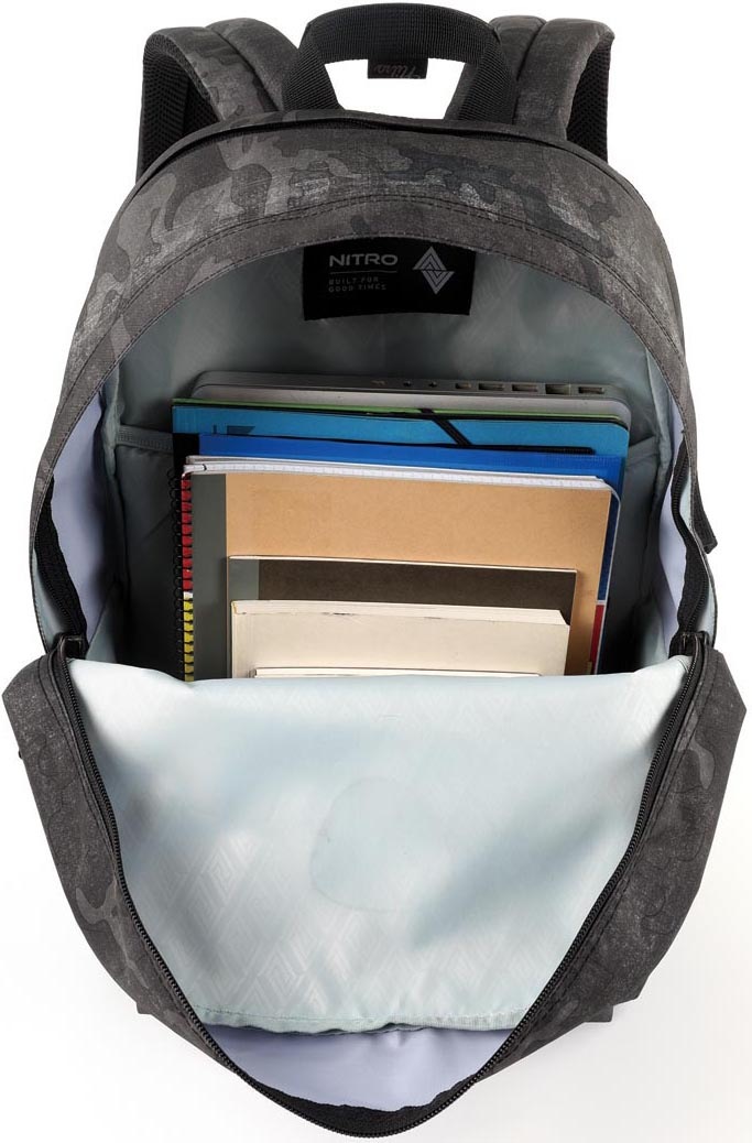 NITRO Freizeitrucksack »Urban plus«, Daypack, Streetpack im Retro-Look, Alltagsrucksack, Schulrucksack