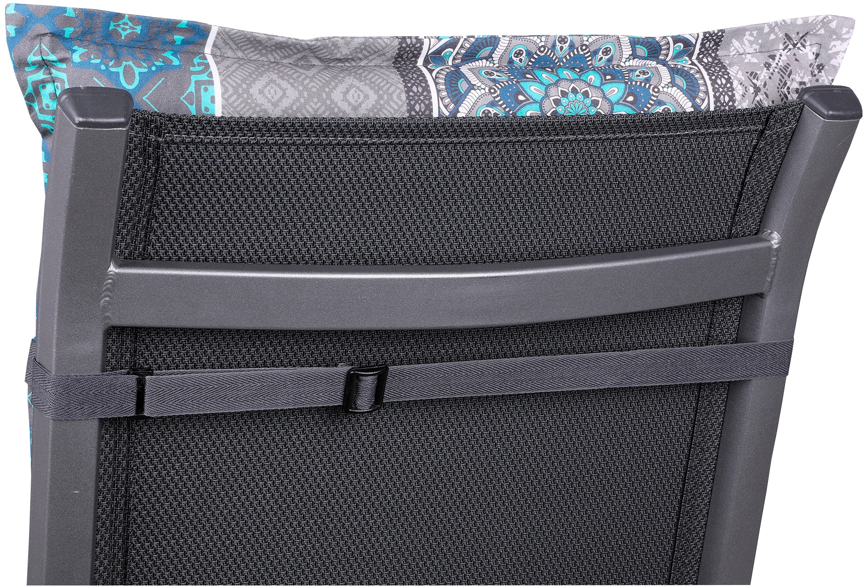 GO-DE Hochlehnerauflage Maße ca.: 50 cm x 120 cm x 7 cm