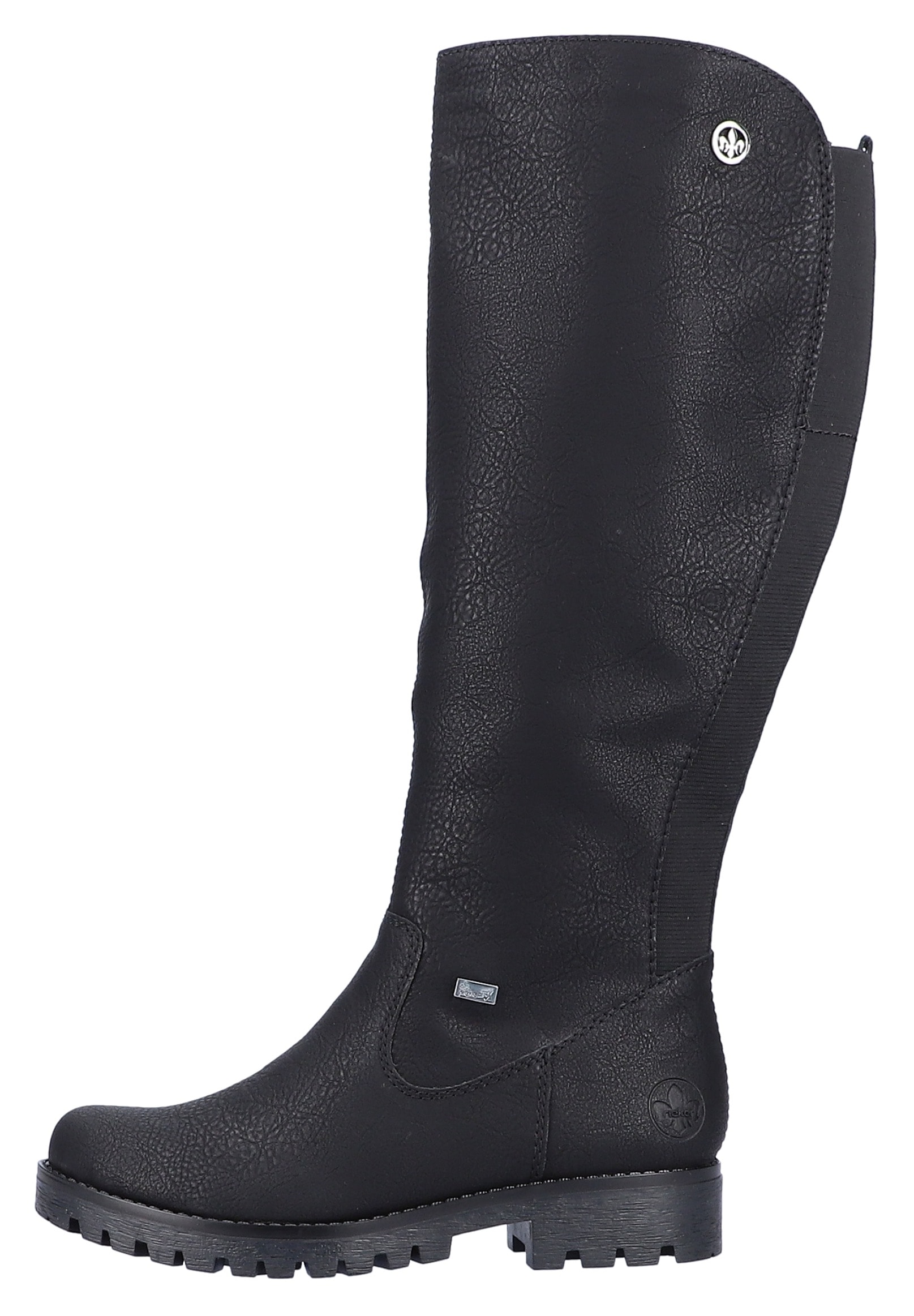 Rieker Winterstiefel, Langschaftstiefel, Winterstiefel im klassischen Look, TEX-Membran