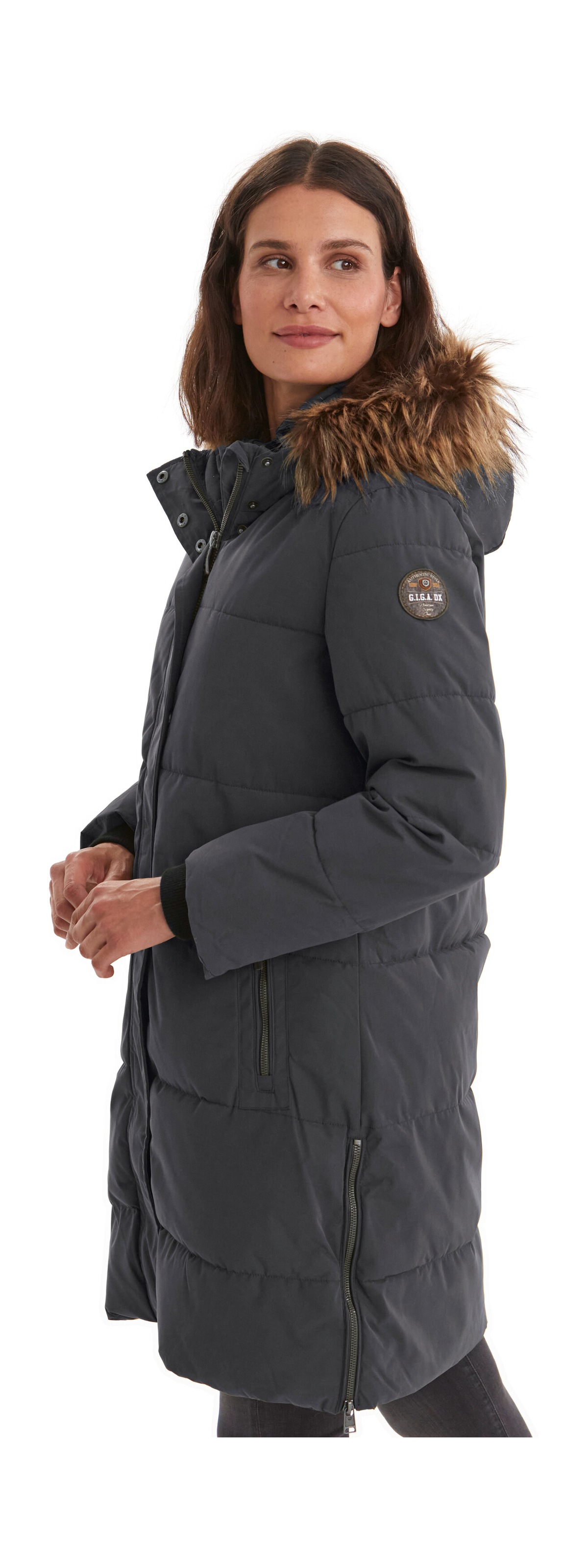 G.I.G.A. DX by killtec Steppmantel »GW 18 WMN QLTD PRK« wasserabweisend, abnehmbares Kunstfell