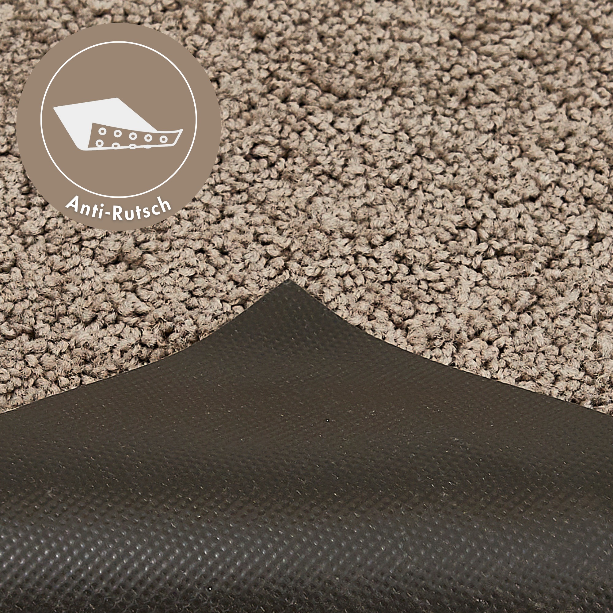 Andiamo Fußmatte »Verdi, Made in Netherlands«, rechteckig, 6 mm Höhe, Schmutzfangmatte, auch für überdachten Außenbereich geeignet, waschbar