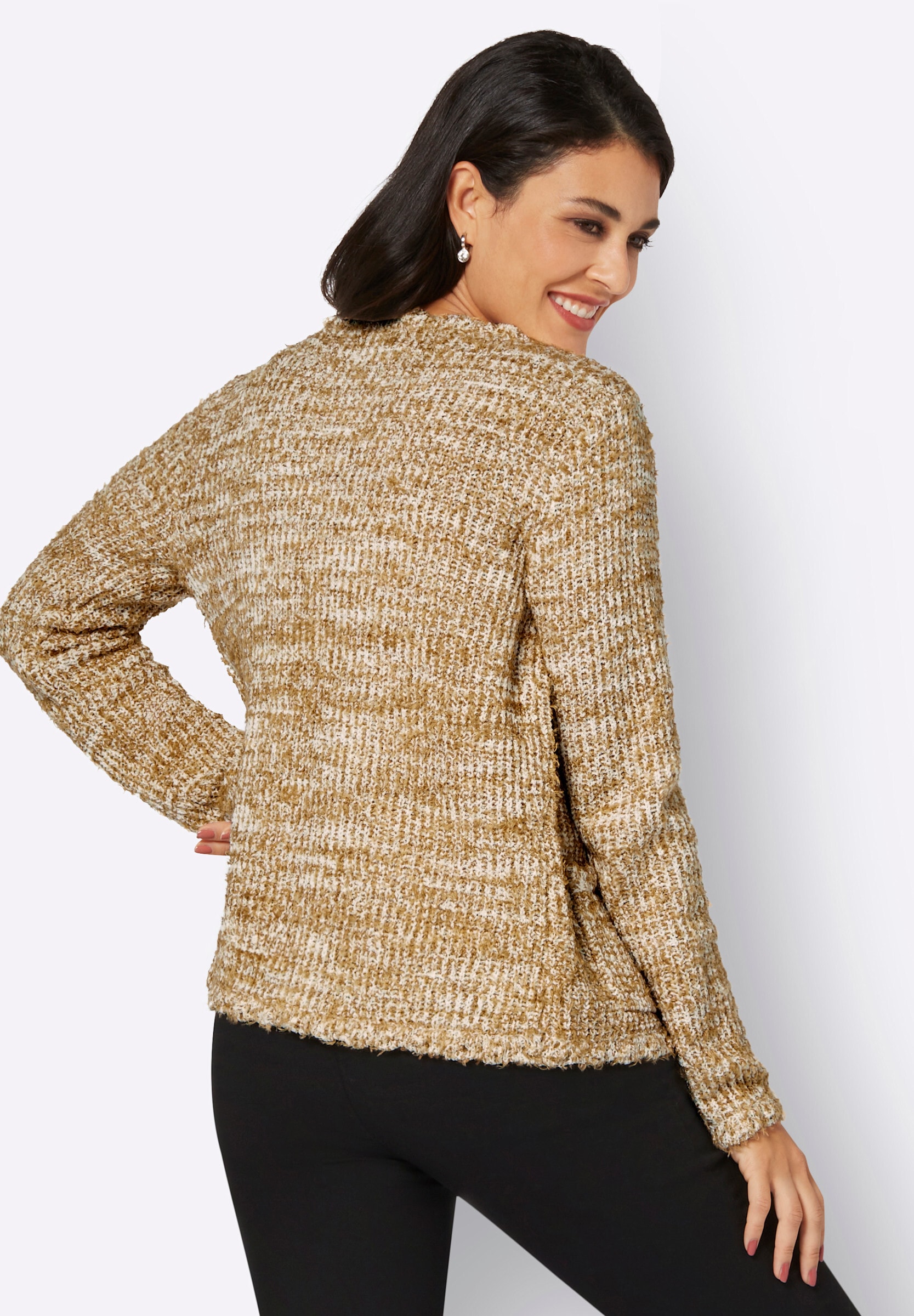 creation L Cardigan »Strickjacke Strickjacke im soften Material-Mix«