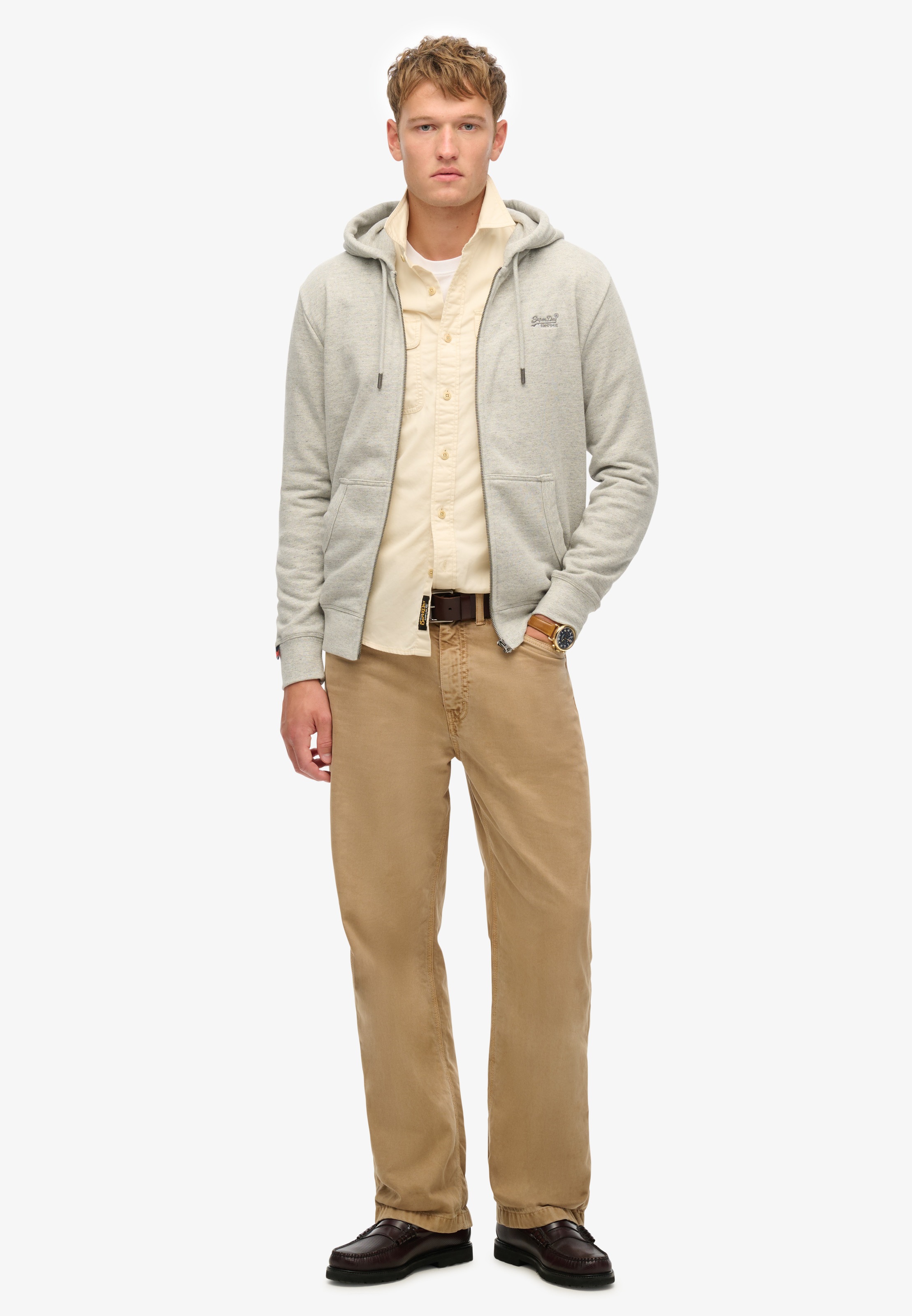 Superdry Kapuzensweatjacke »ESSENTIAL LOGO ZIP HOODIE HB«