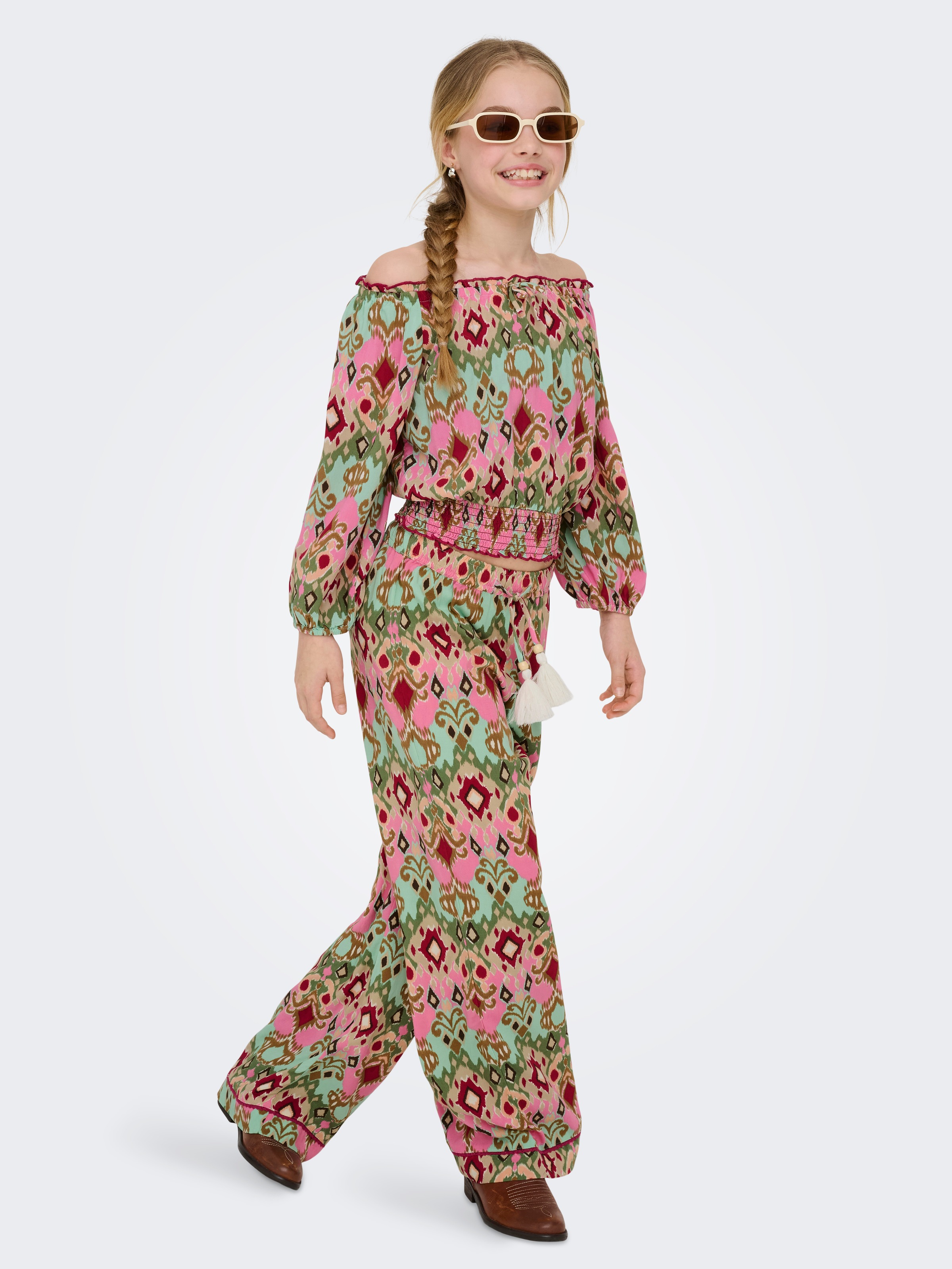 KIDS ONLY Jogger Pants »KOGGLOW LIFE PANT AOP WVN«