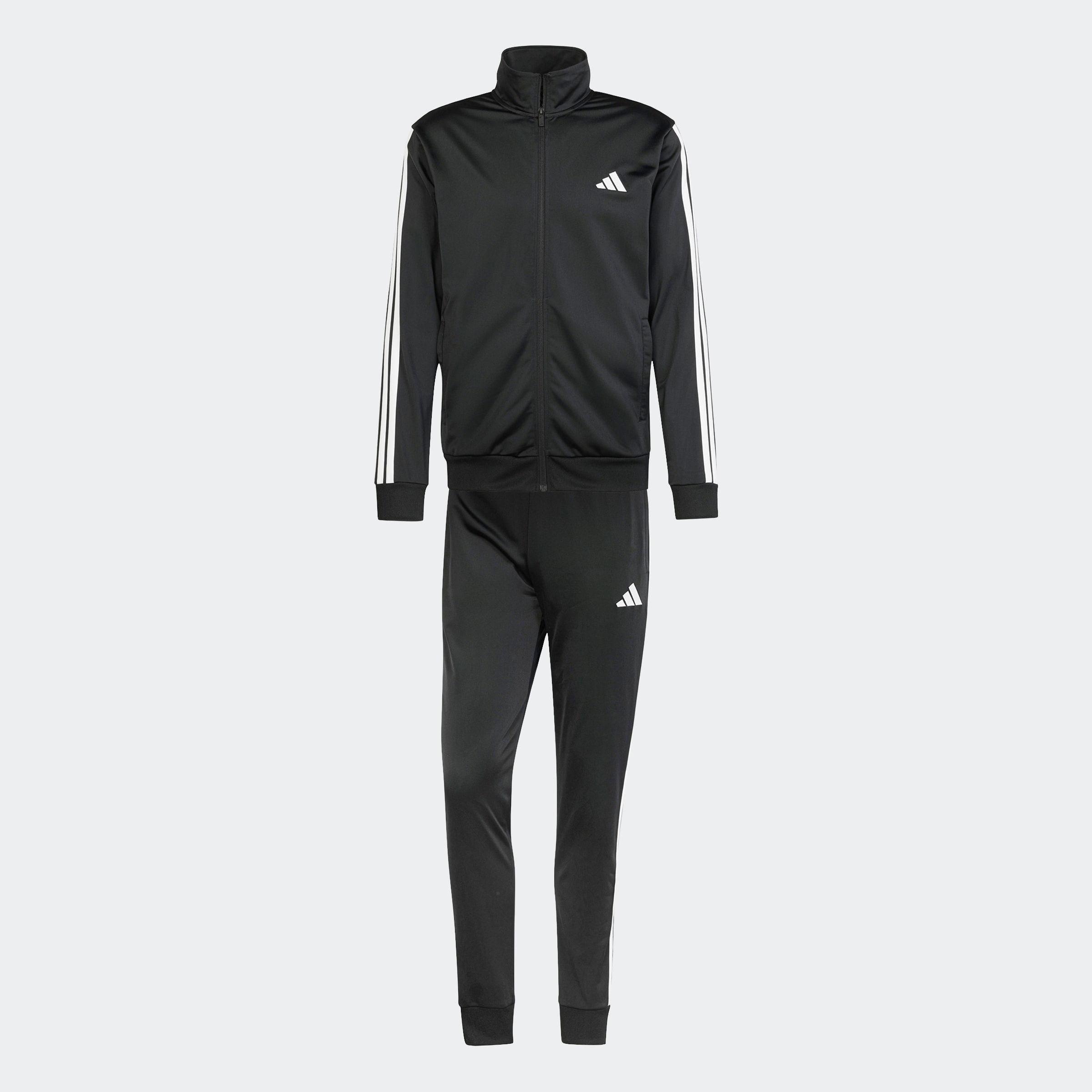 adidas Sportswear Trainingsanzug »M 3S TR TT TS«, (2 tlg.), Basic 3-Streifen Trikot