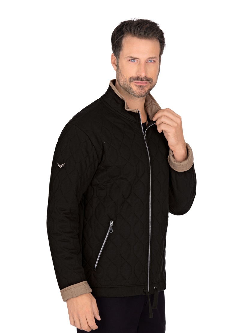 Trigema Steppjacke, aus Sweat-Qualität