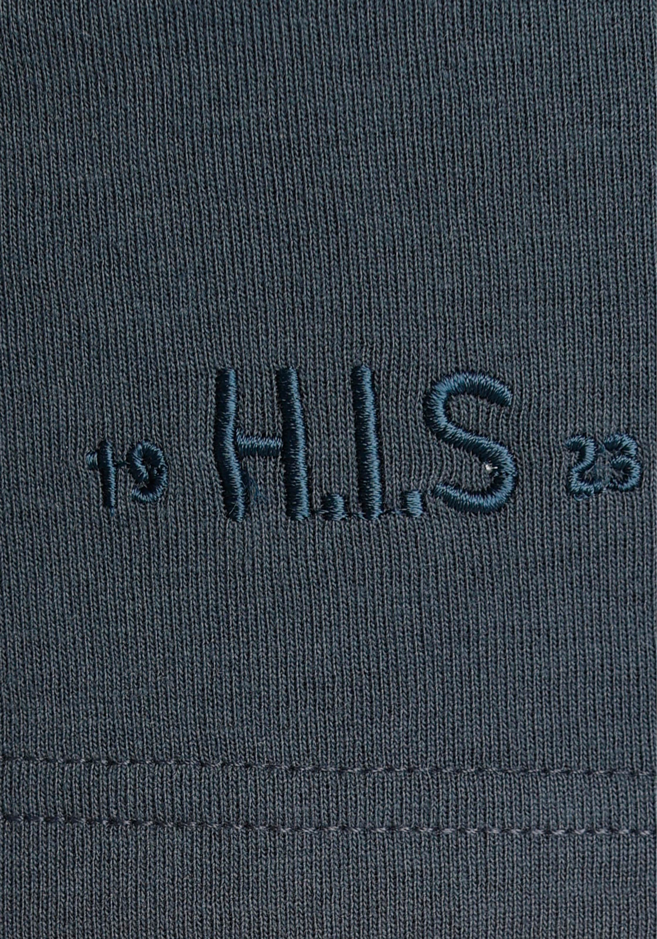 H.I.S Shorts, mit seitlicher weißer Paspel