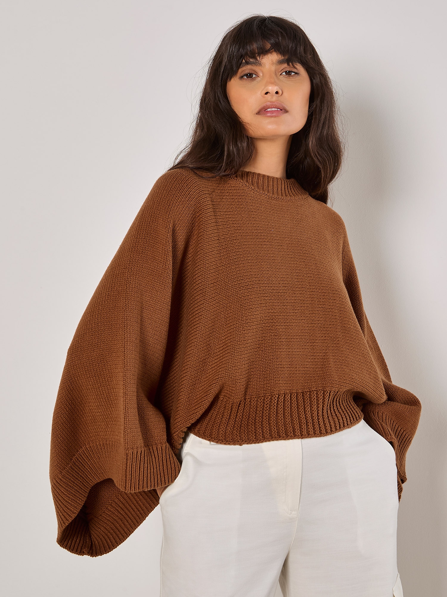 Apricot Strickpullover »Pullover« mit Stehkragen