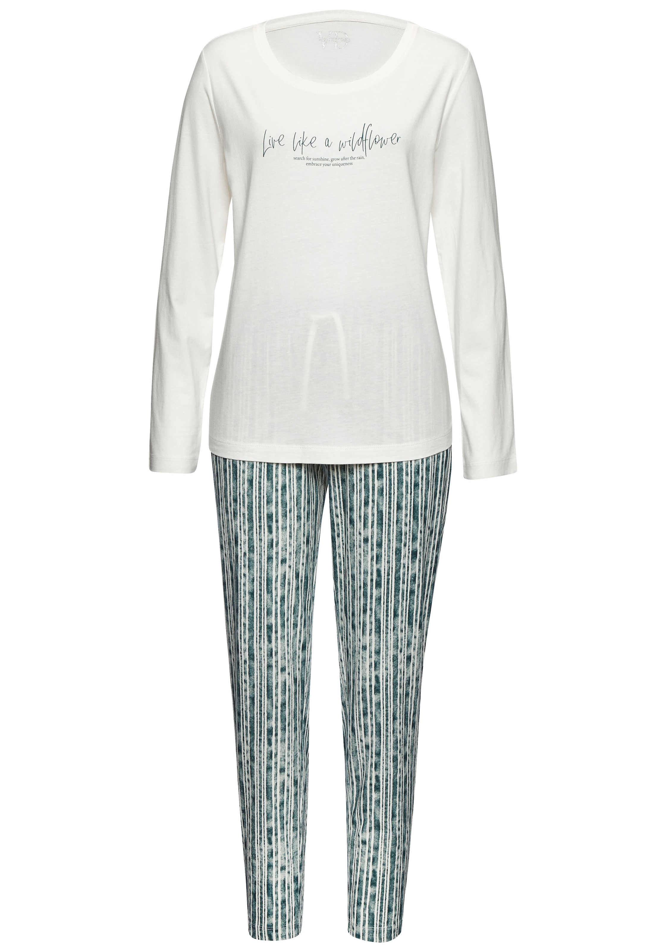 Vivance Dreams Pyjama 2-teilig, 2 tlg. Mit schönem Muster