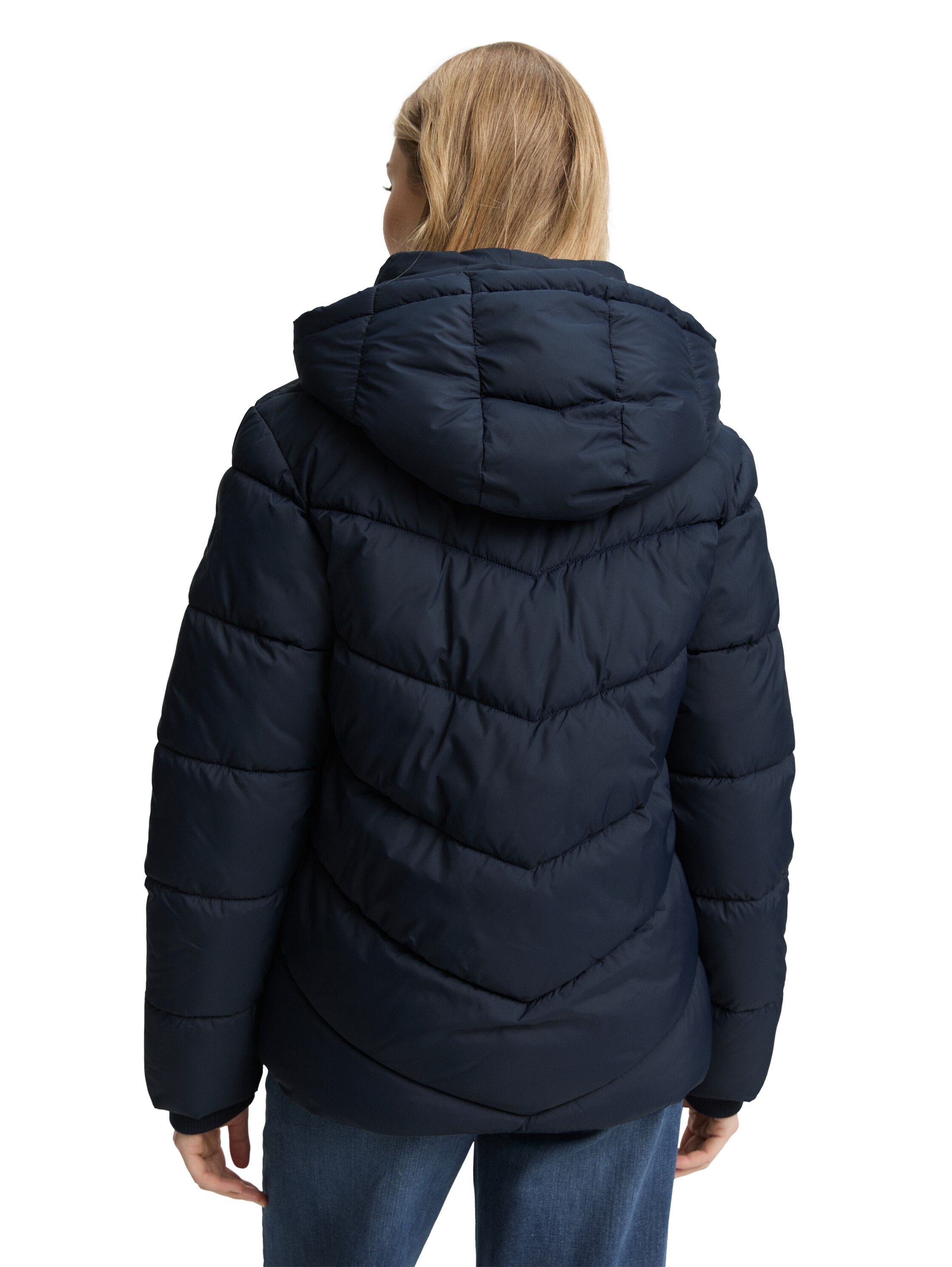 TOM TAILOR Steppjacke, mit Kapuze, mit Kapuze