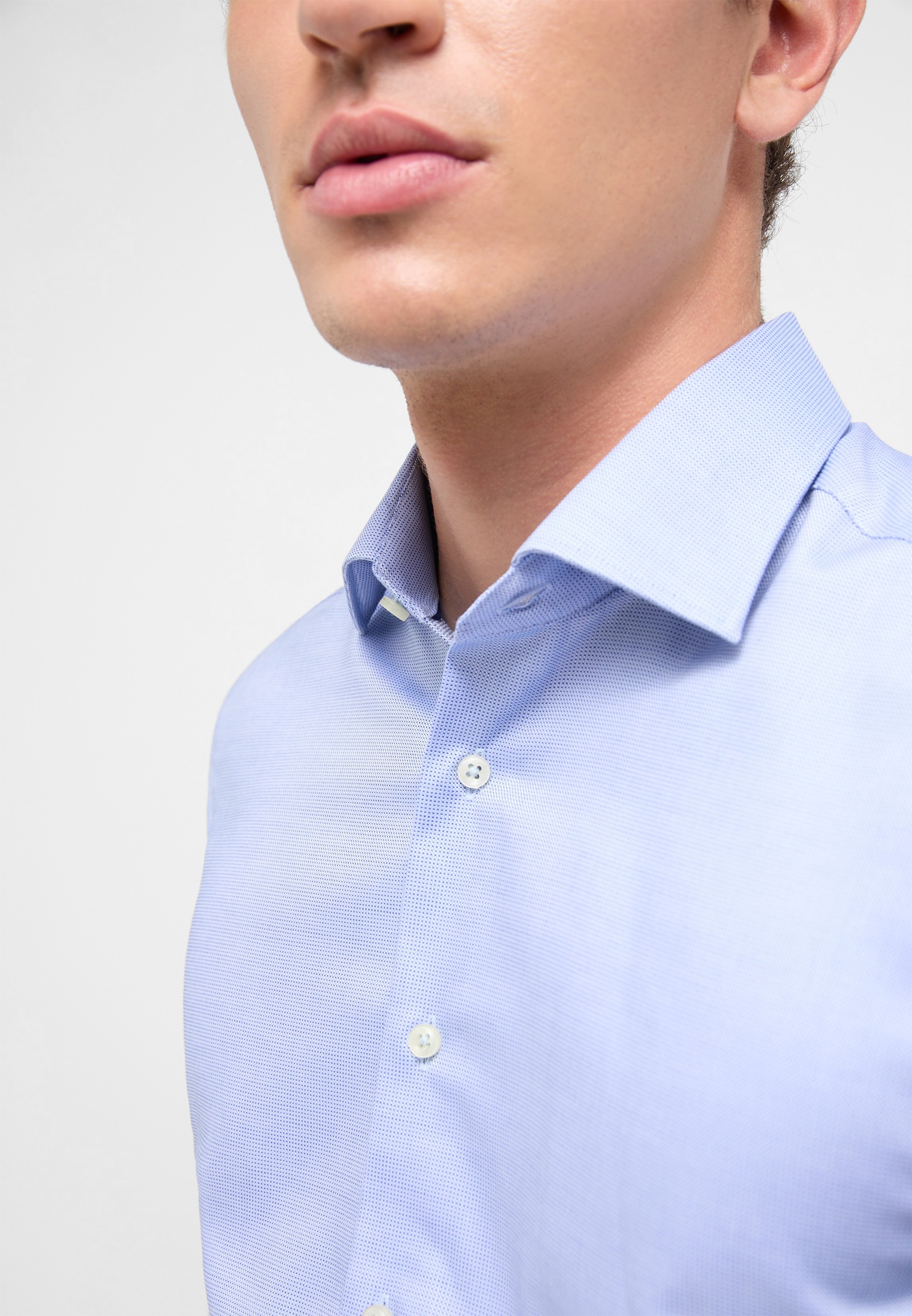 Eterna Langarmhemd »SLIM FIT«, NON IRON (bügelfrei)