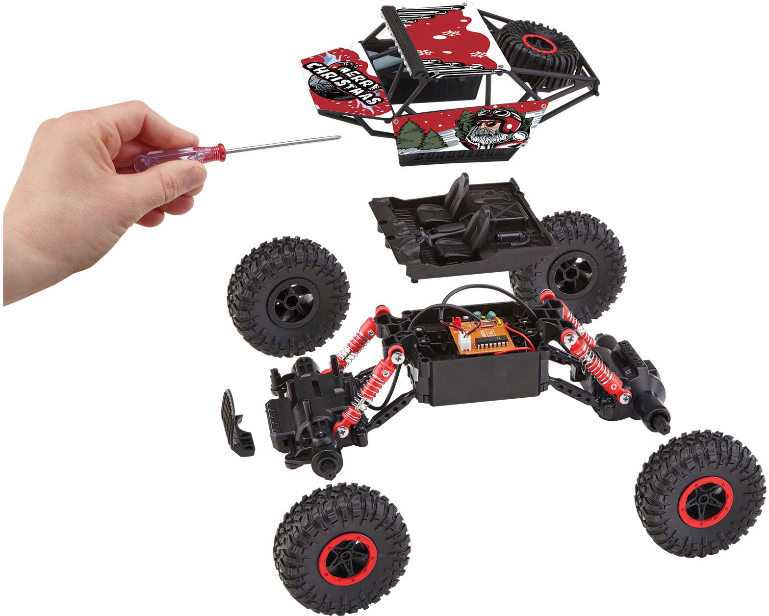 Revell® Spielzeug-Adventskalender »Revell Control, RC Crawler«, ab 8 Jahren