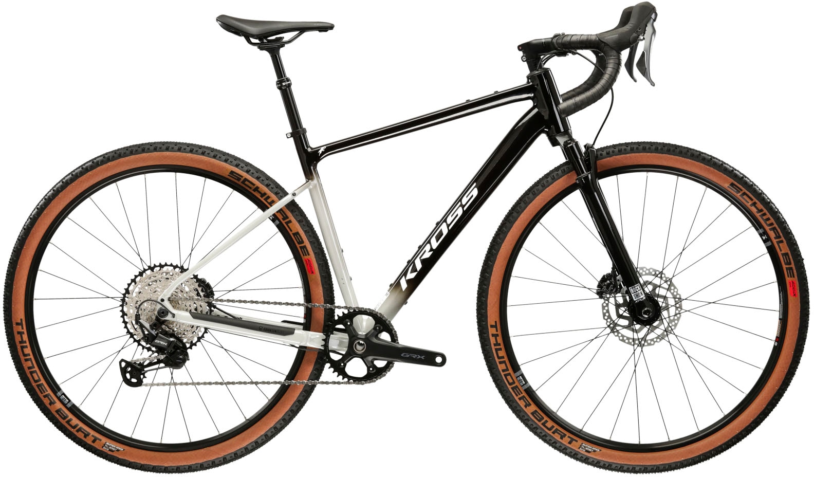 Kross Gravelbike »Esker LTD« 12 Gang Kettenschaltung in schwarz, Größe 28 Zoll (71,12 cm) hinten: 28 Zoll (71,12 cm)