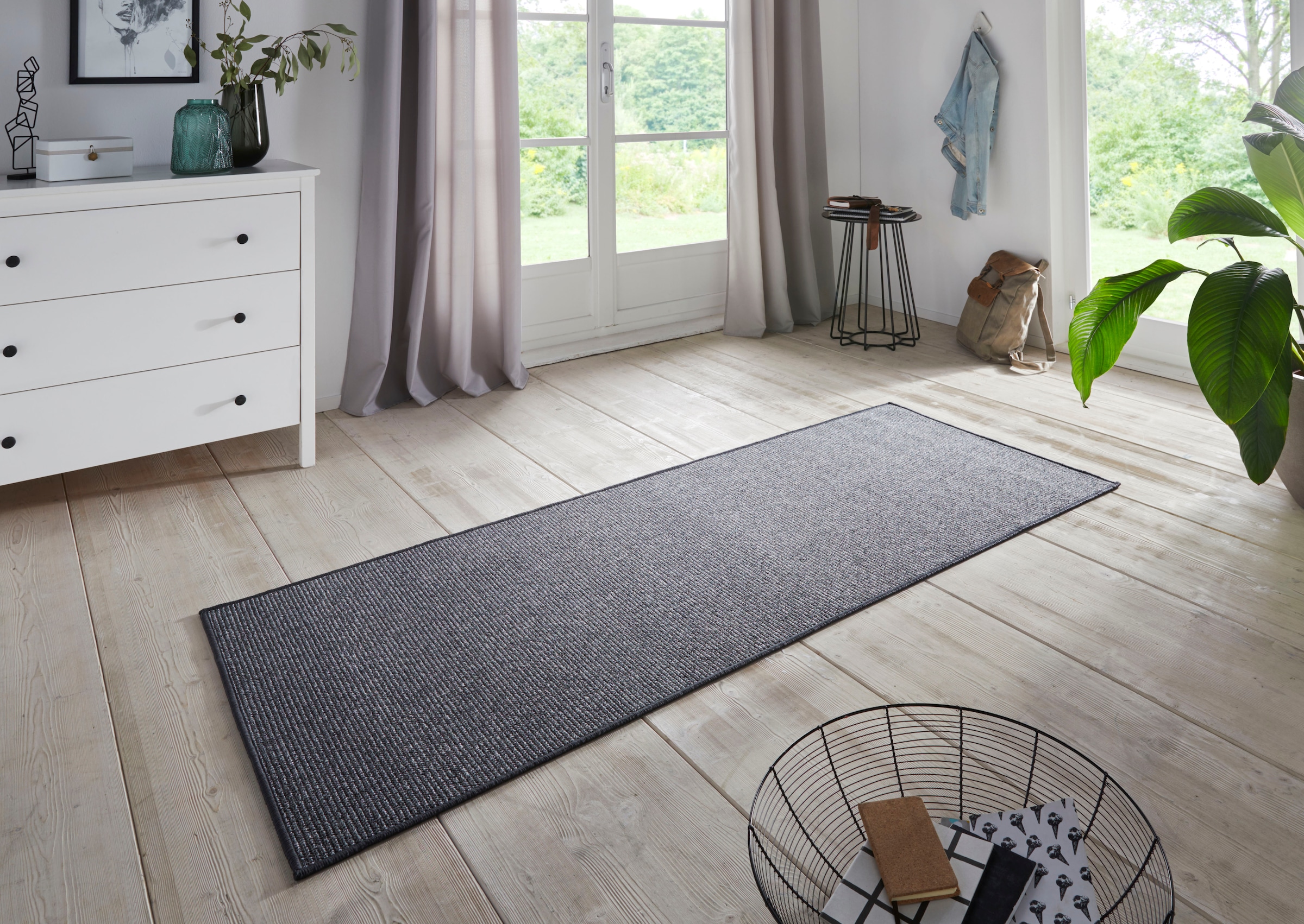 HANSE Home Läufer »Bouclé«, rechteckig, Rutschfest, Sisal Optik, Teppichläufer, Teppich, Küche, Flur, Schlicht