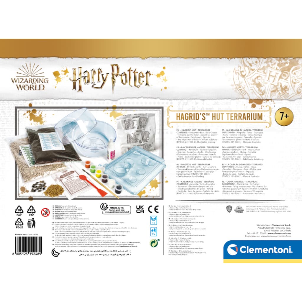 Clementoni® Experimentierkasten »Harry Potter, Terrarium«