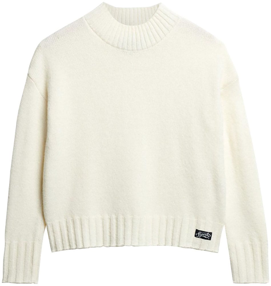 Superdry Strickpullover »Essential Mock Neck Jumper«