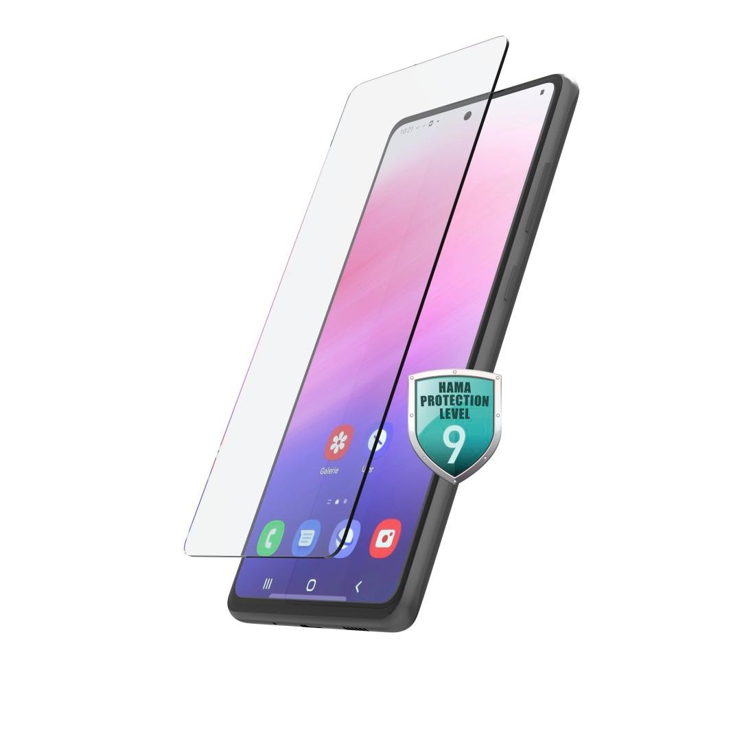 Hama Displayschutzglas »Echtglas-Displayschutz Premium Crystal Glass f. Samsung Galaxy A53 5G«