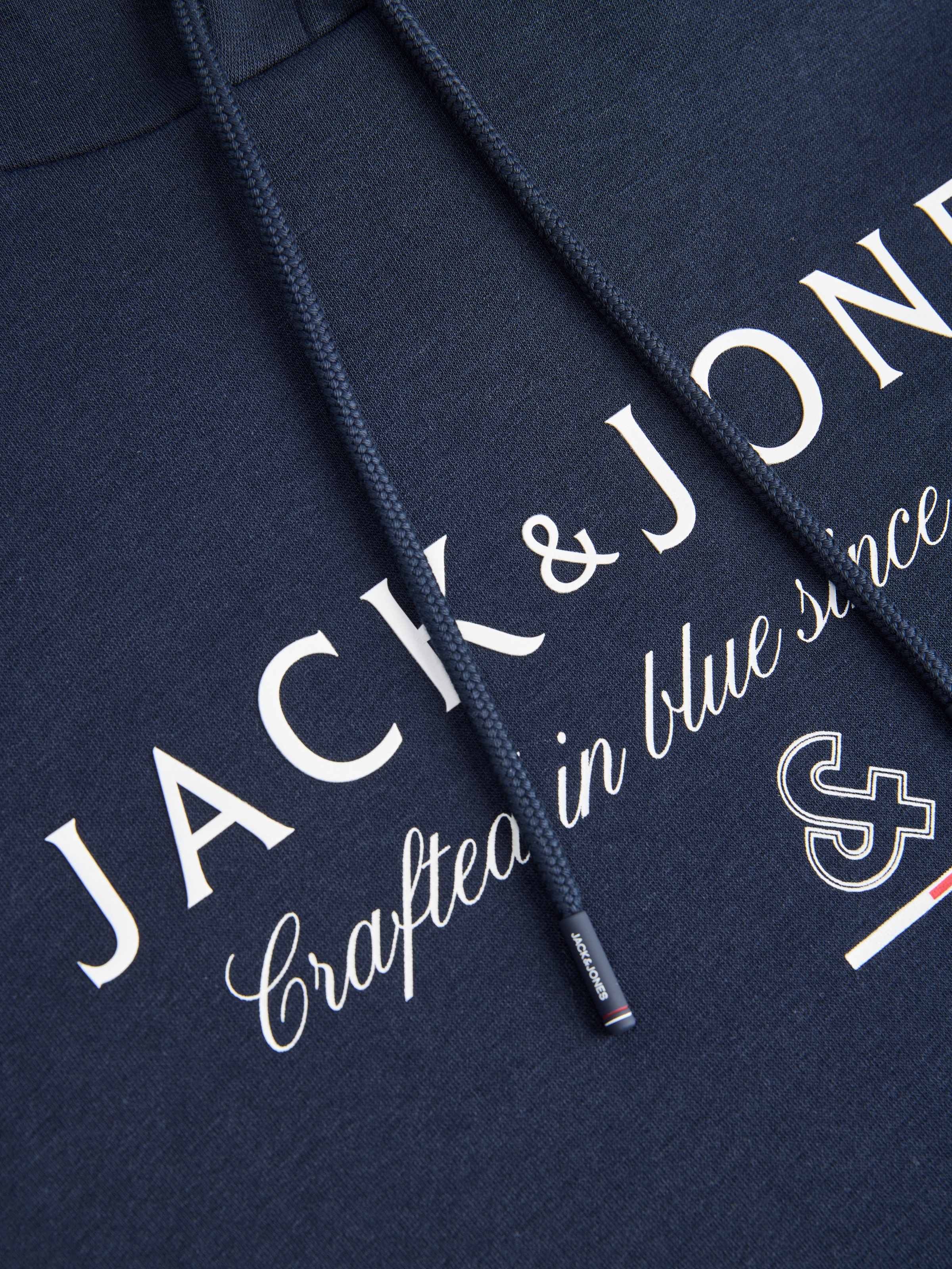 Jack & Jones Kapuzensweatshirt »JJKYLE SWEAT HOOD SN«, Baumwollmischung,
