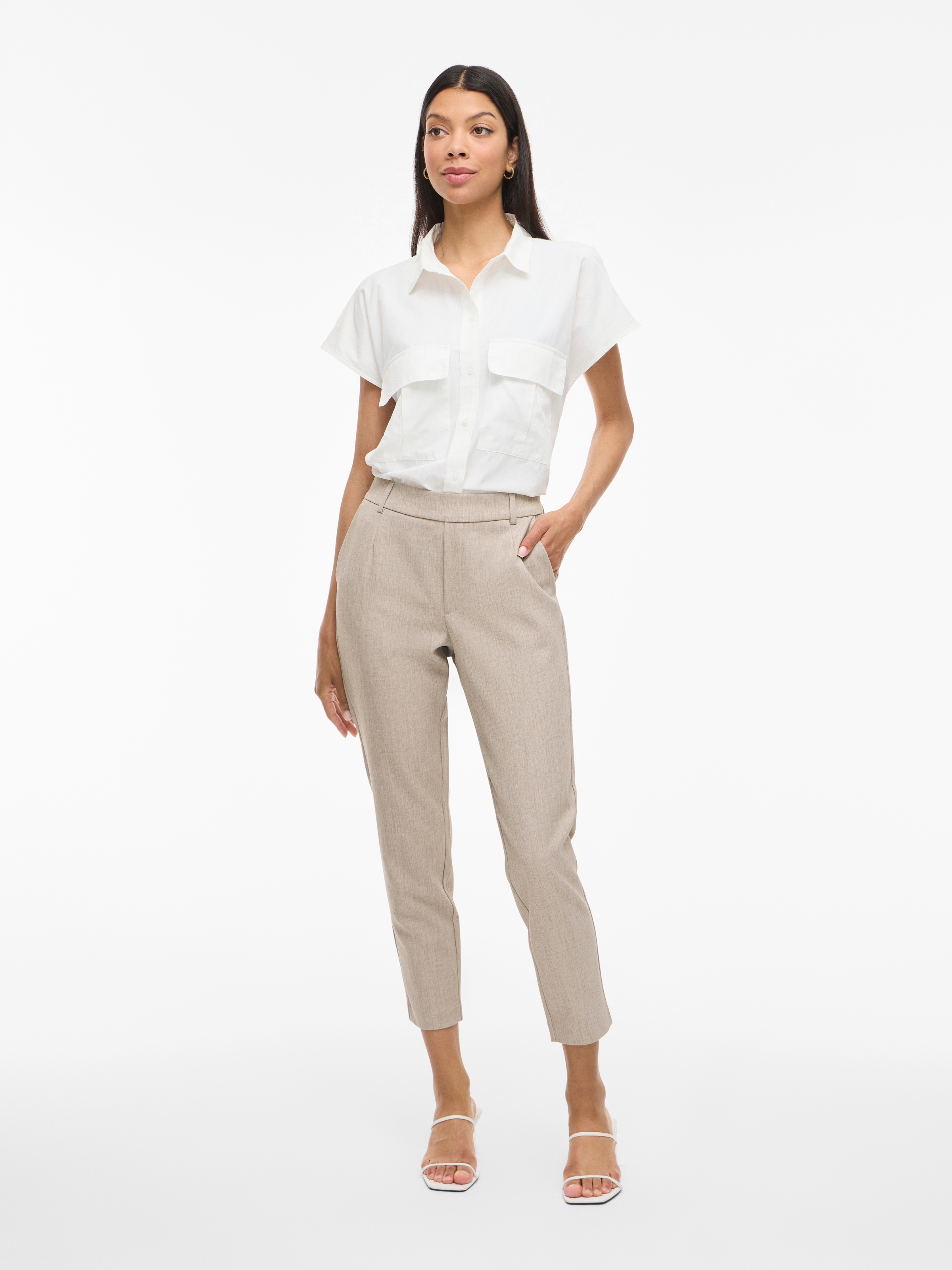 Vila Anzughose »VIVARONE HW SLIM PANT - NOOS«