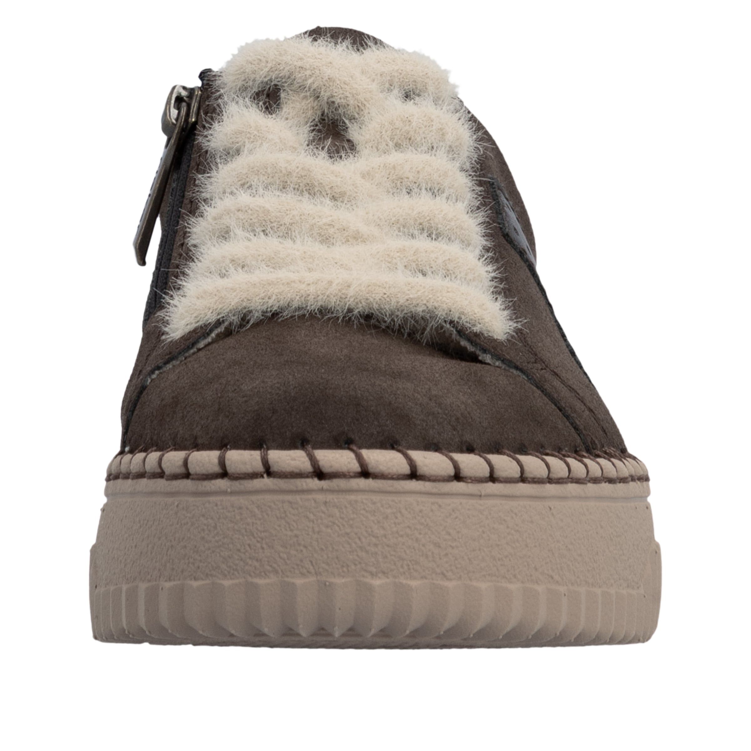 Rieker Plateausneaker  Halbschuh, Schnürschuh mit gepolsterter Innensohle