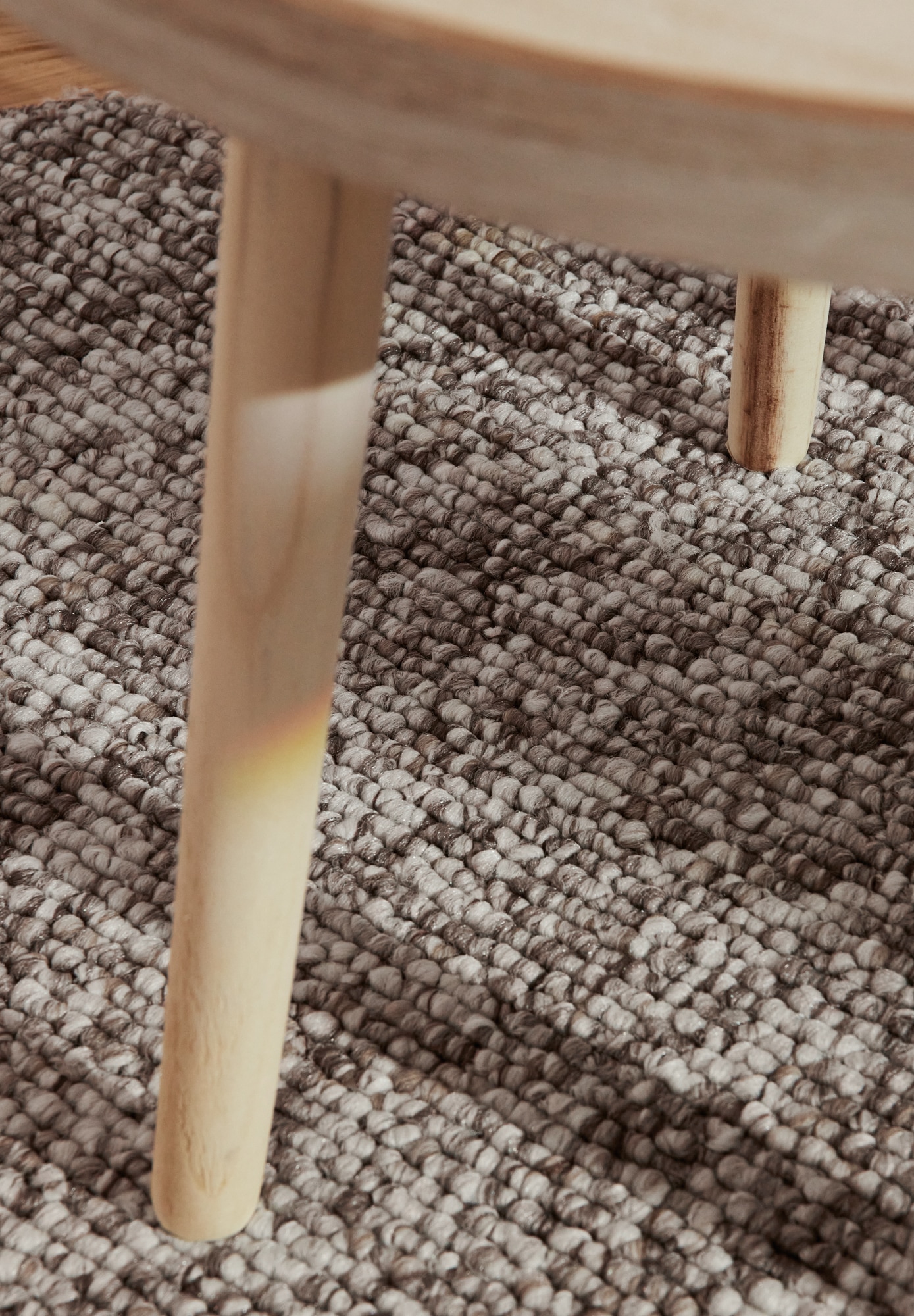 ELLE DECORATION Teppich »Rocco«, rechteckig, 10 mm Höhe, Läufer, waschbar, Wohnzimmer, Esszimmer, Woll-Optik