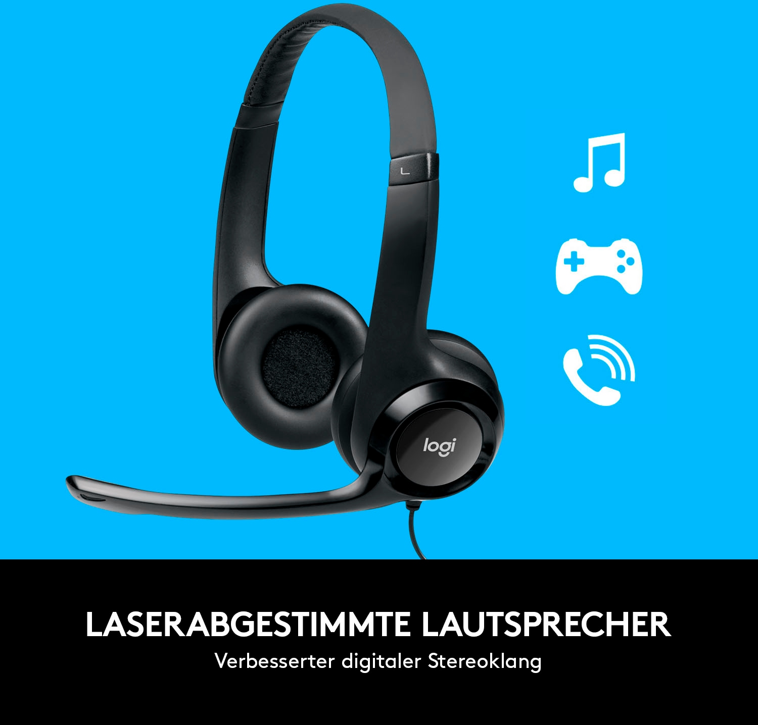 Logitech PC-Headset »H390 kabelgebundenes Headset«