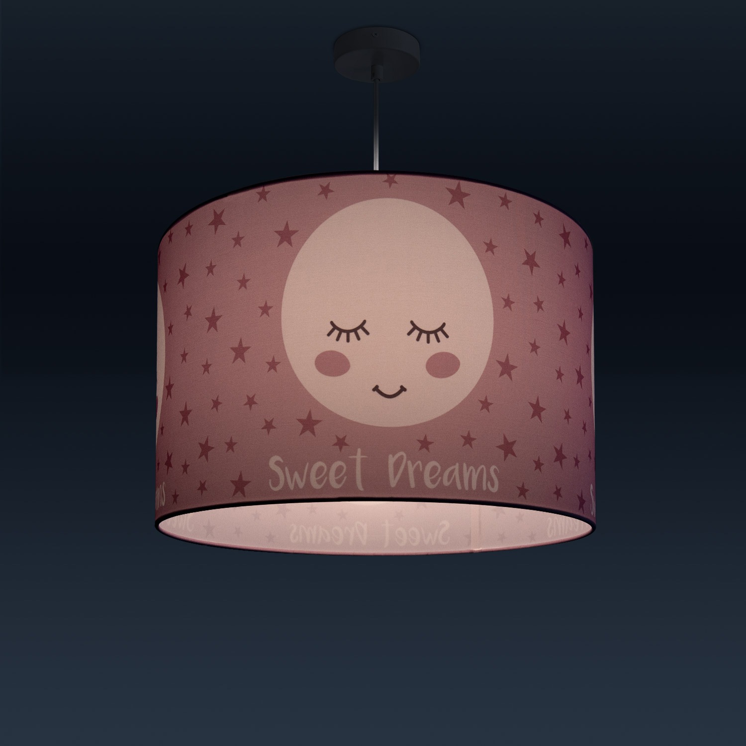 Paco Home Mond-Motiv, Deckenlampe Shop flammig-flammig, »Aleyna E27 Kinderzimmer bestellen 1 Lampe im Pendelleuchte Online LED OTTO Kinderlampe 103«