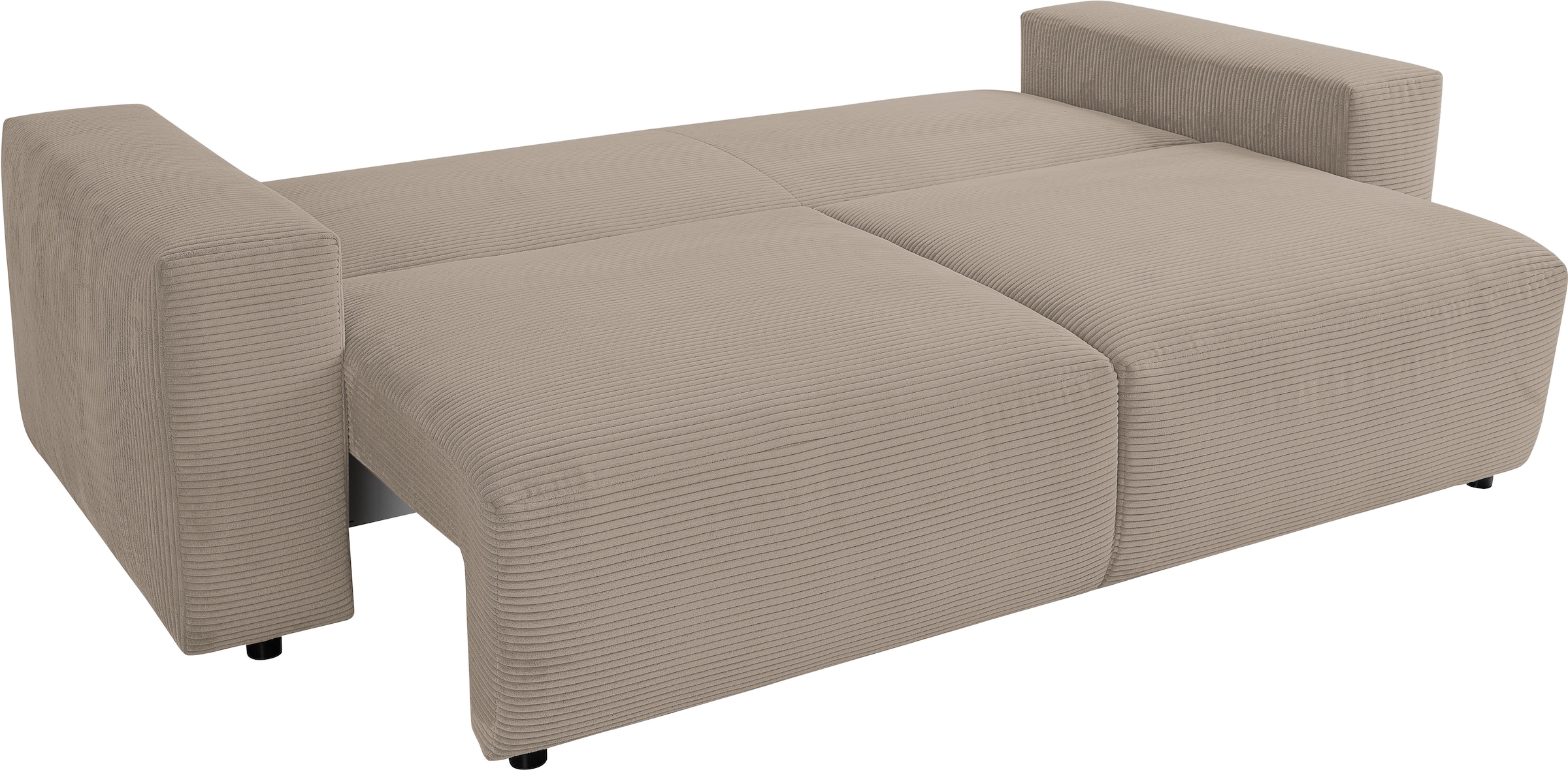 WERK2 Schlafsofa »Lima, inkl. Bettkasten, Breite 245 cm«