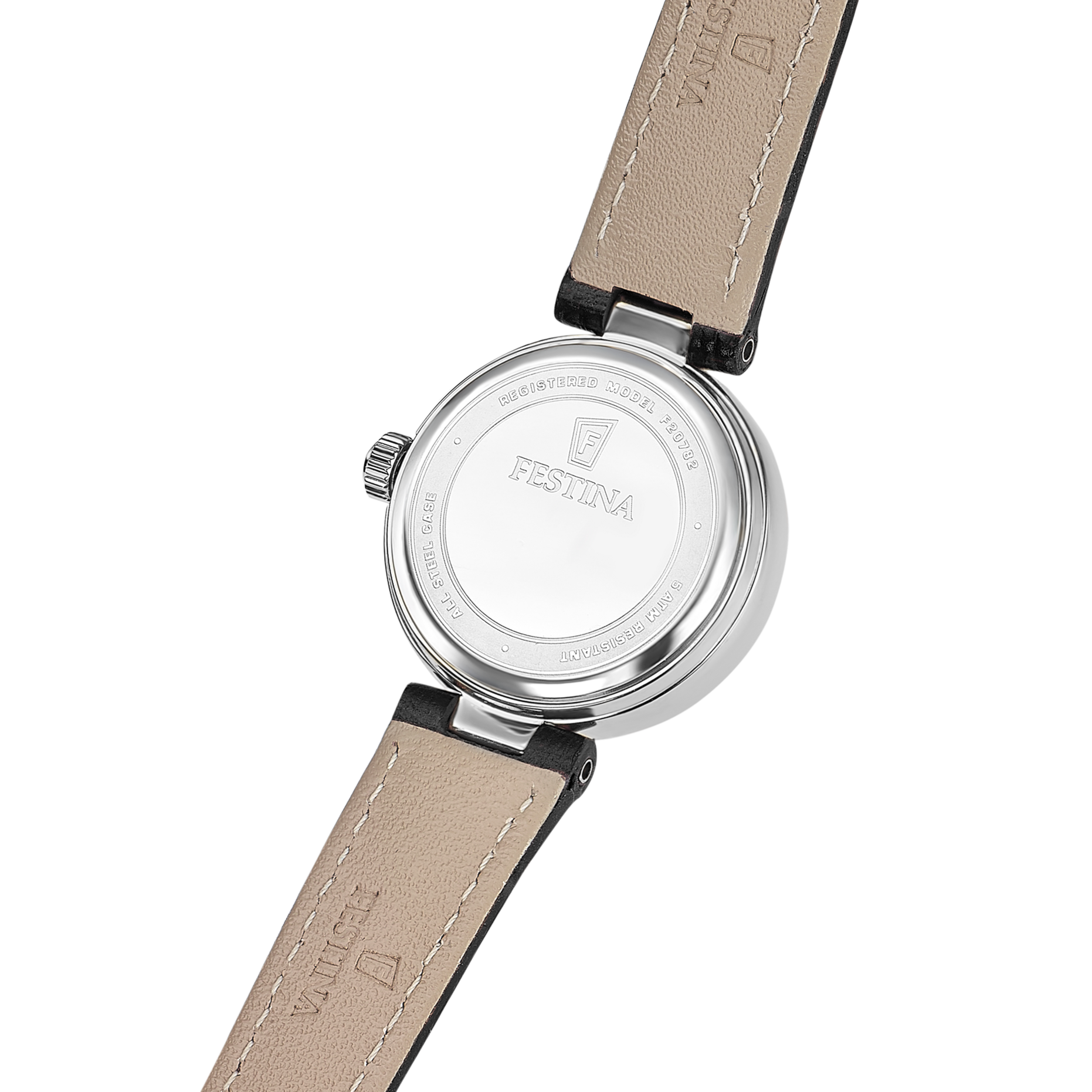 Festina Quarzuhr »Mademoiselle« Armbanduhr, Damenuhr, Lederarmband, analog, Tag