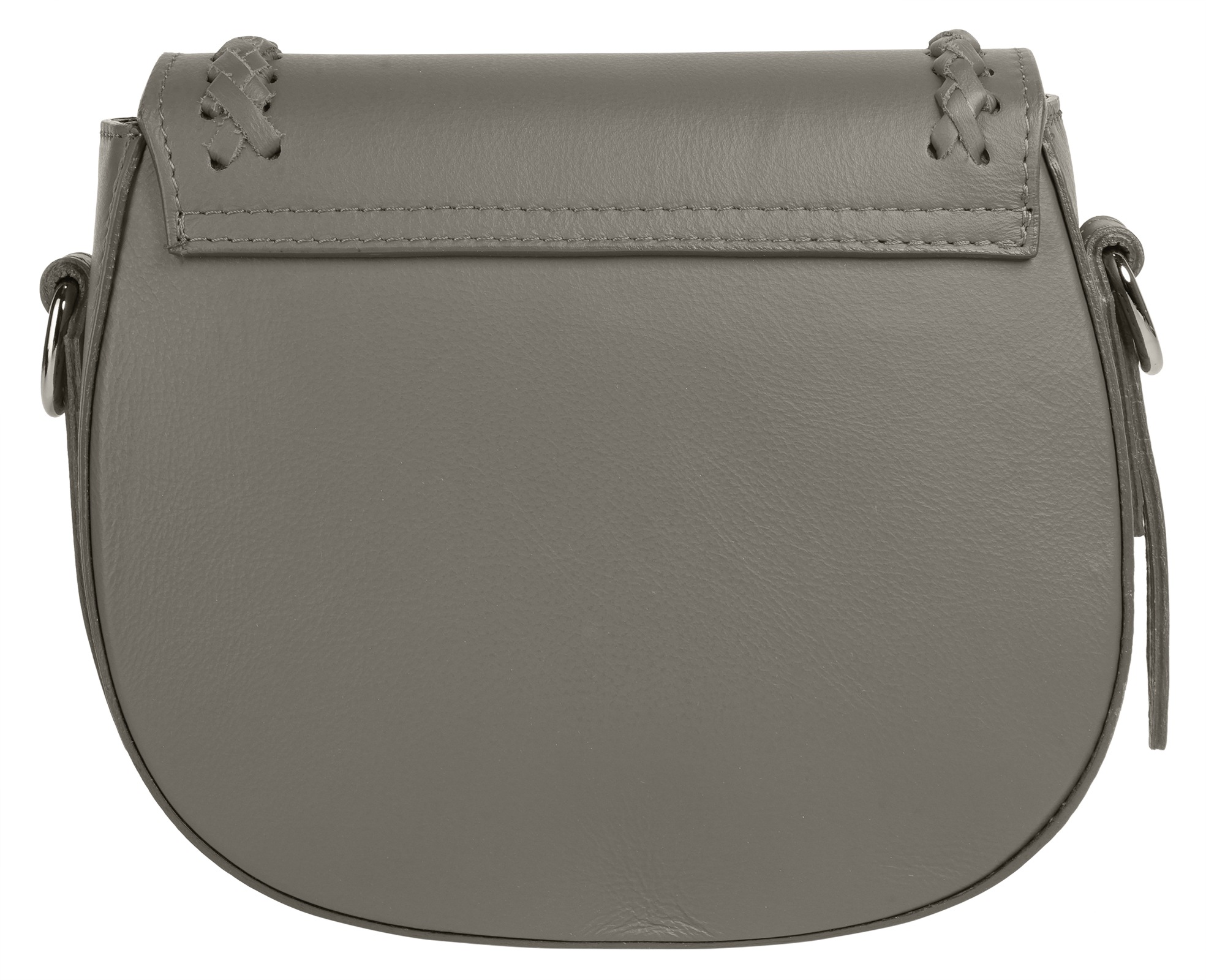 Cluty Umhängetasche, echt Leder, Made in Italy