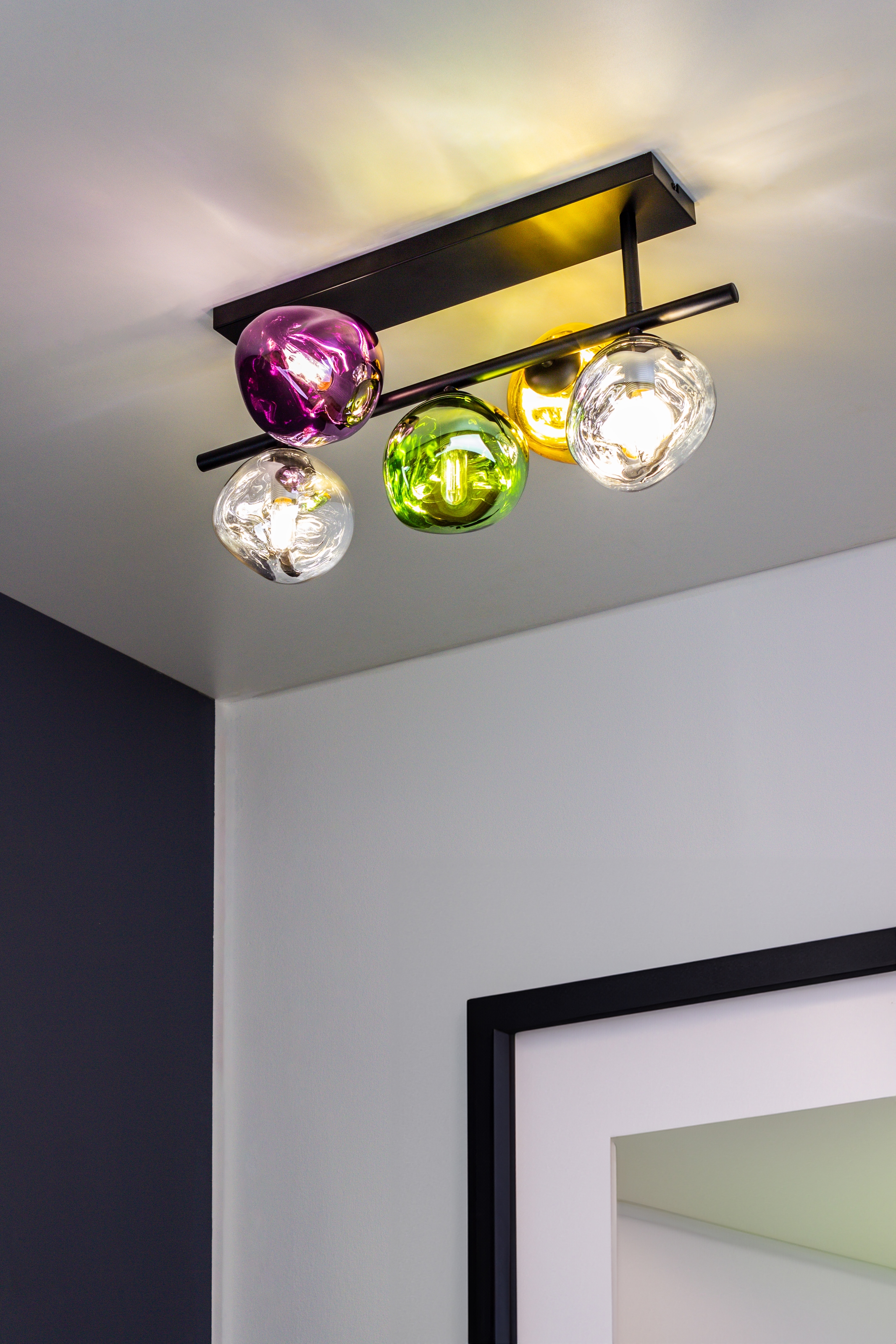 ECO-LIGHT Deckenleuchte »Canopus«, 5 flammig, Leuchtmittel E14 | ohne Leuchtmittel