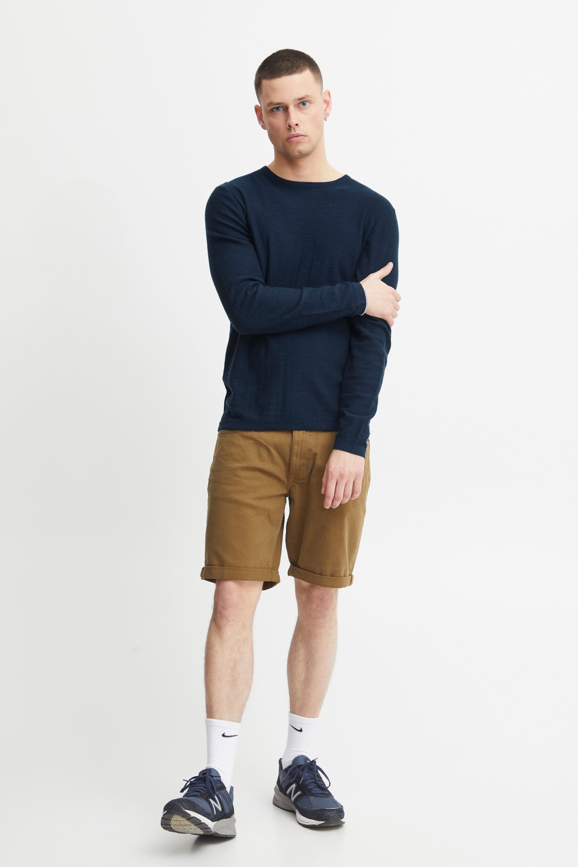 Blend Strickfleece-Pullover »Strickpullover BHPullover«