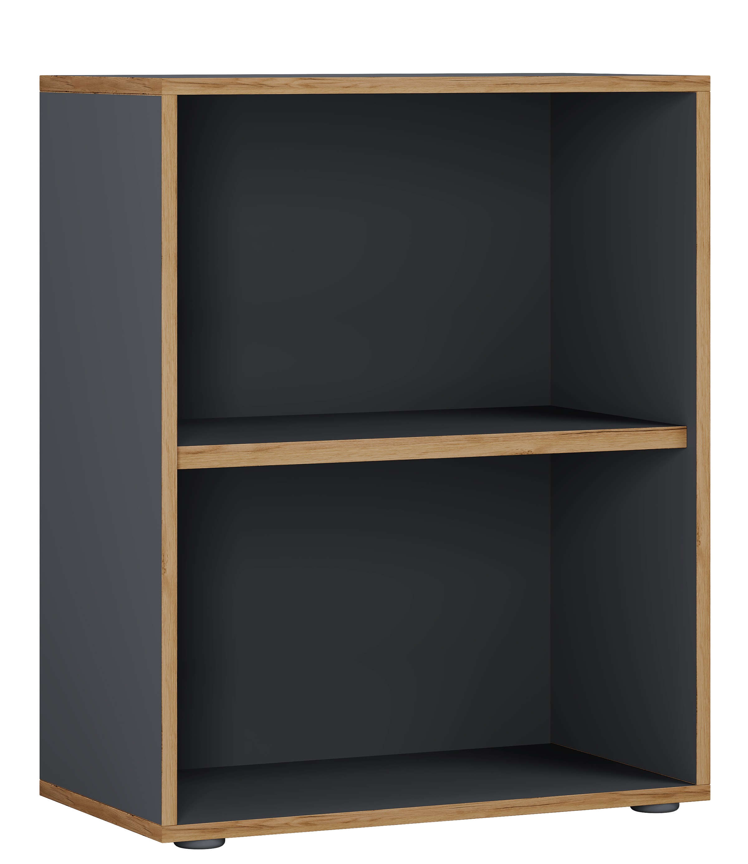 VCM Bücherregal »Holz Büro Regal Bücher Ordner Aktenregal Salia 2f«