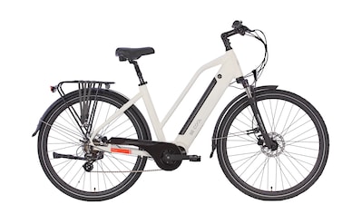 E-Bike »BE COOL eCVW-Hi1 Damen«, 7 Gang, Shimano, Acera, Mittelmotor 250 W