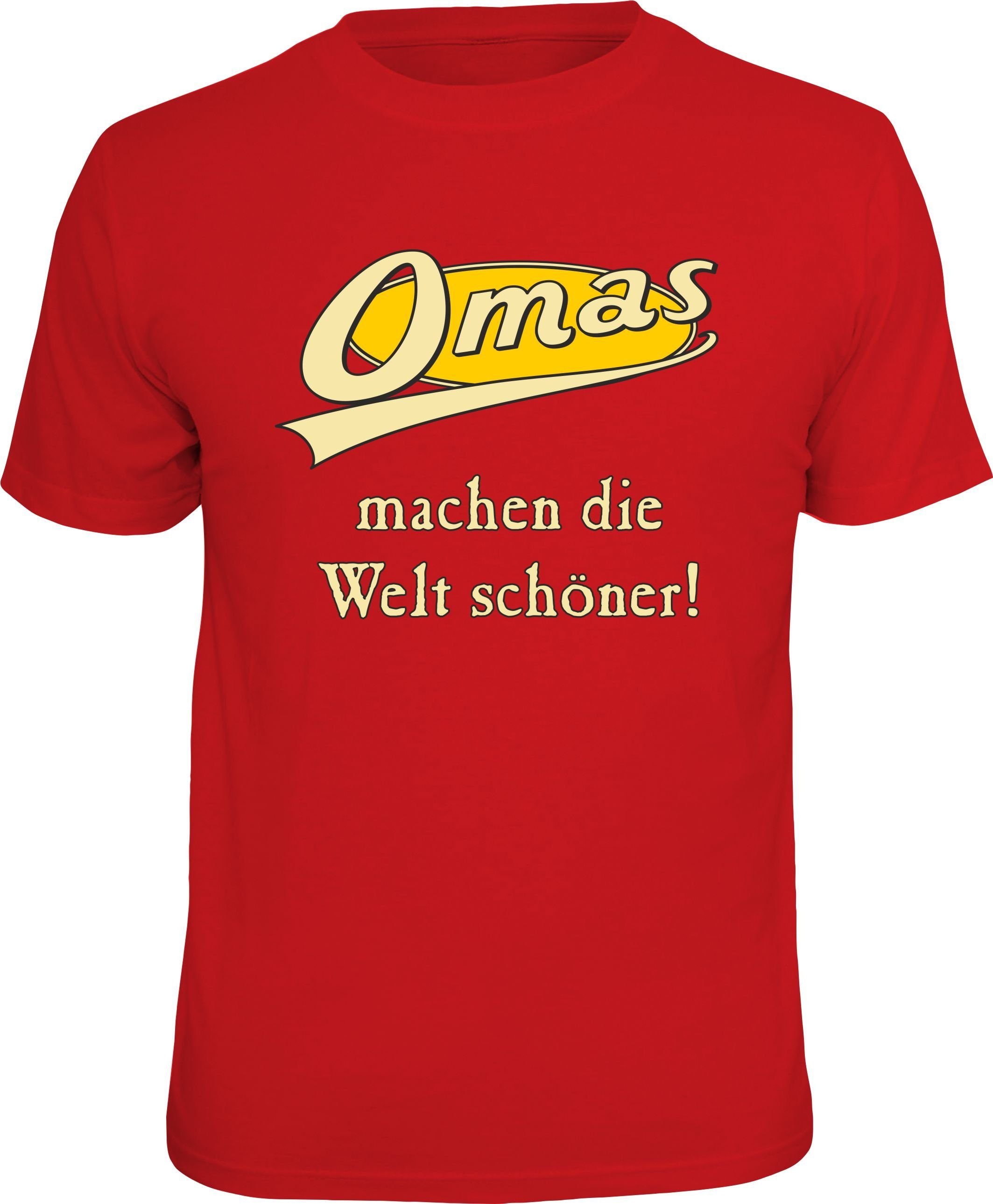 Rahmenlos Geschenk-T-Shirt mit coolem Front-Print