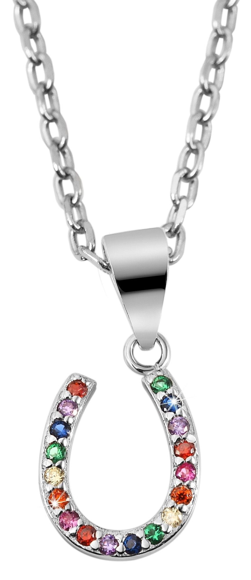 Adelia´s Kettenanhänger »Damen Anhänger aus 925 Silber mit Zirkonia«