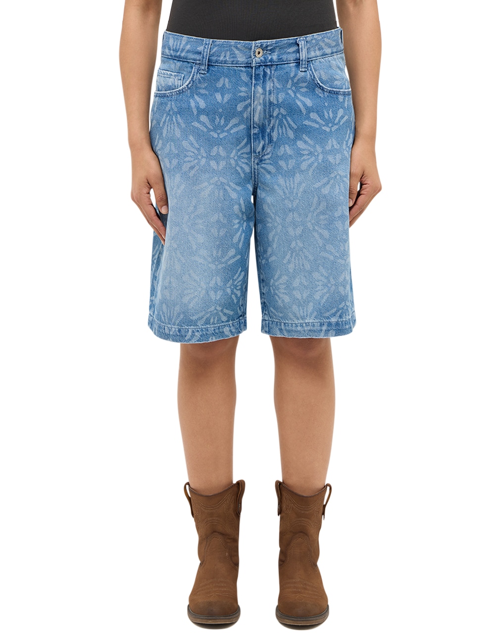 MUSTANG Boyfriend-Jeans »Damen Style Toyah Bermuda«