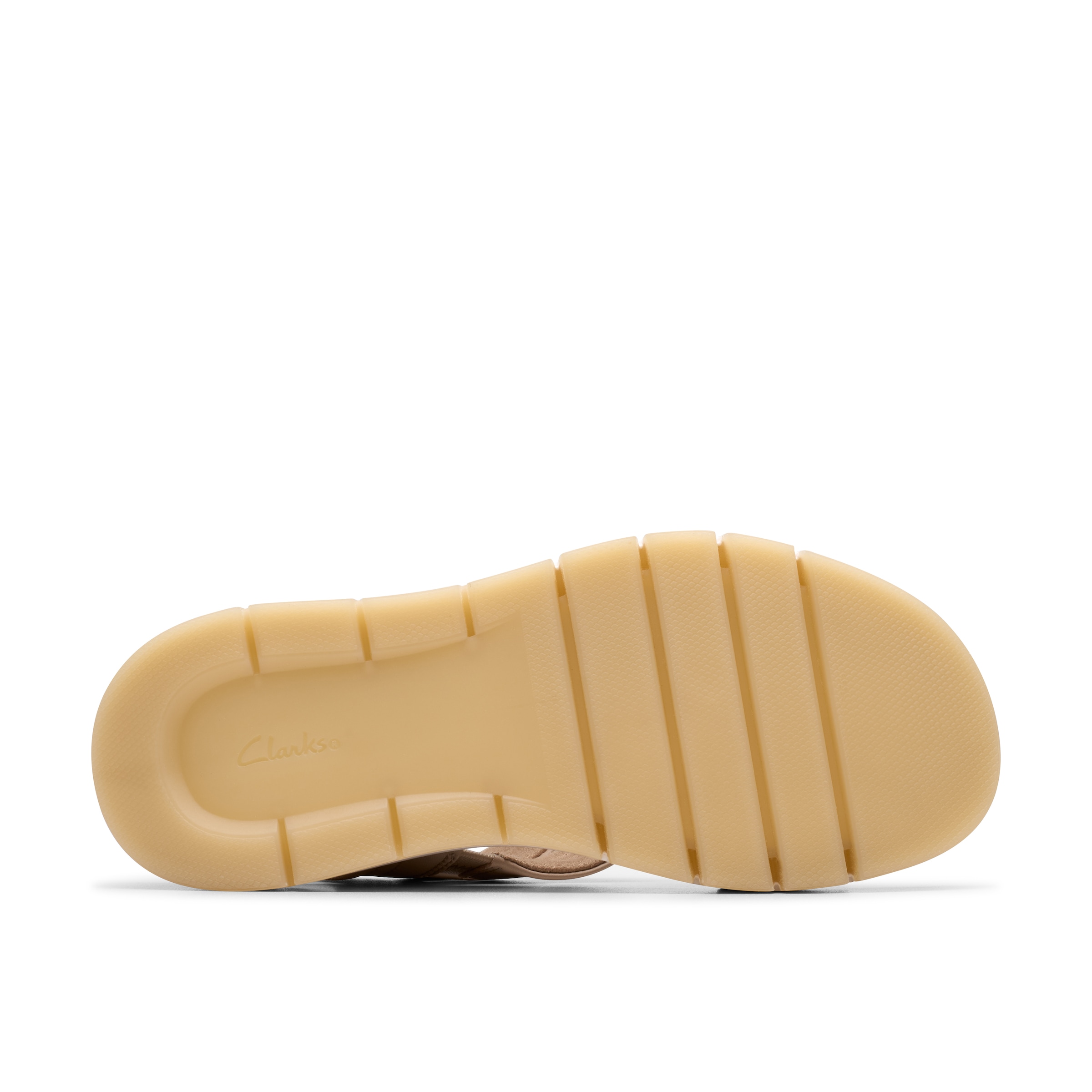 Clarks Sandale »Tuscan Strap«, Sandalette, Flats, Sommerschuh mit Plateausohle